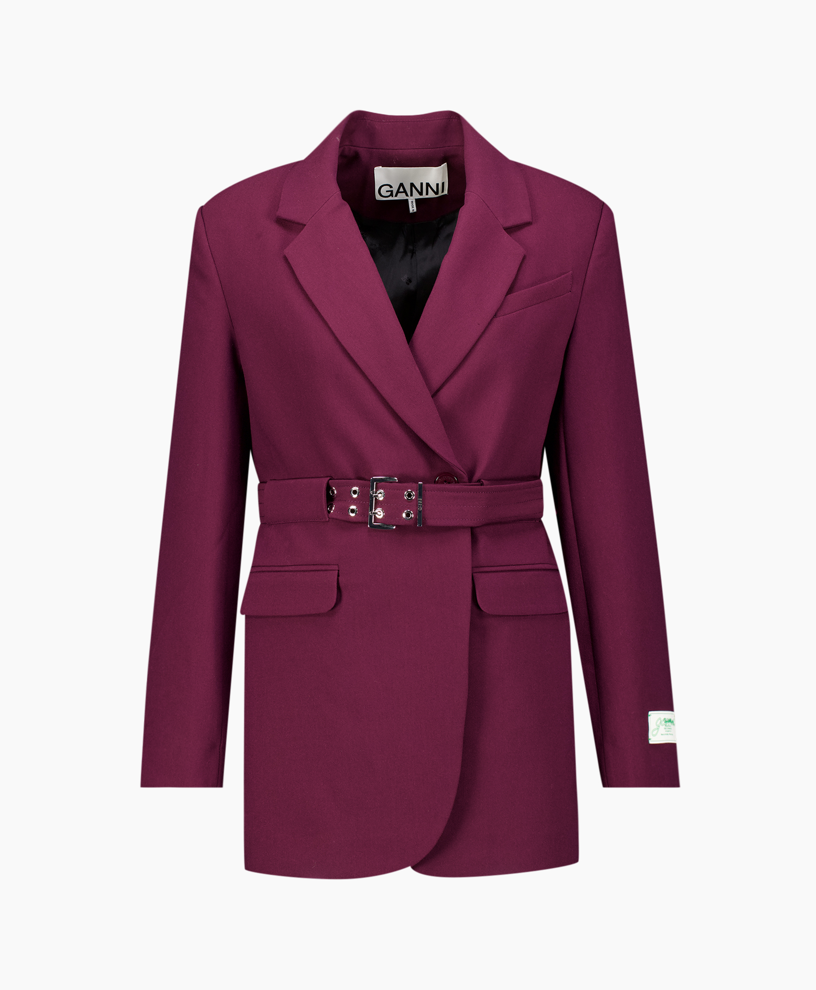 Blazer Future Twill Suiting Bordeaux