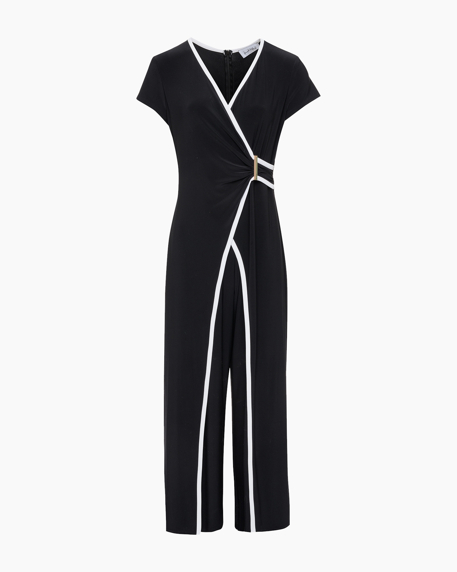 Jumpsuit Short Sleeved Zwart
