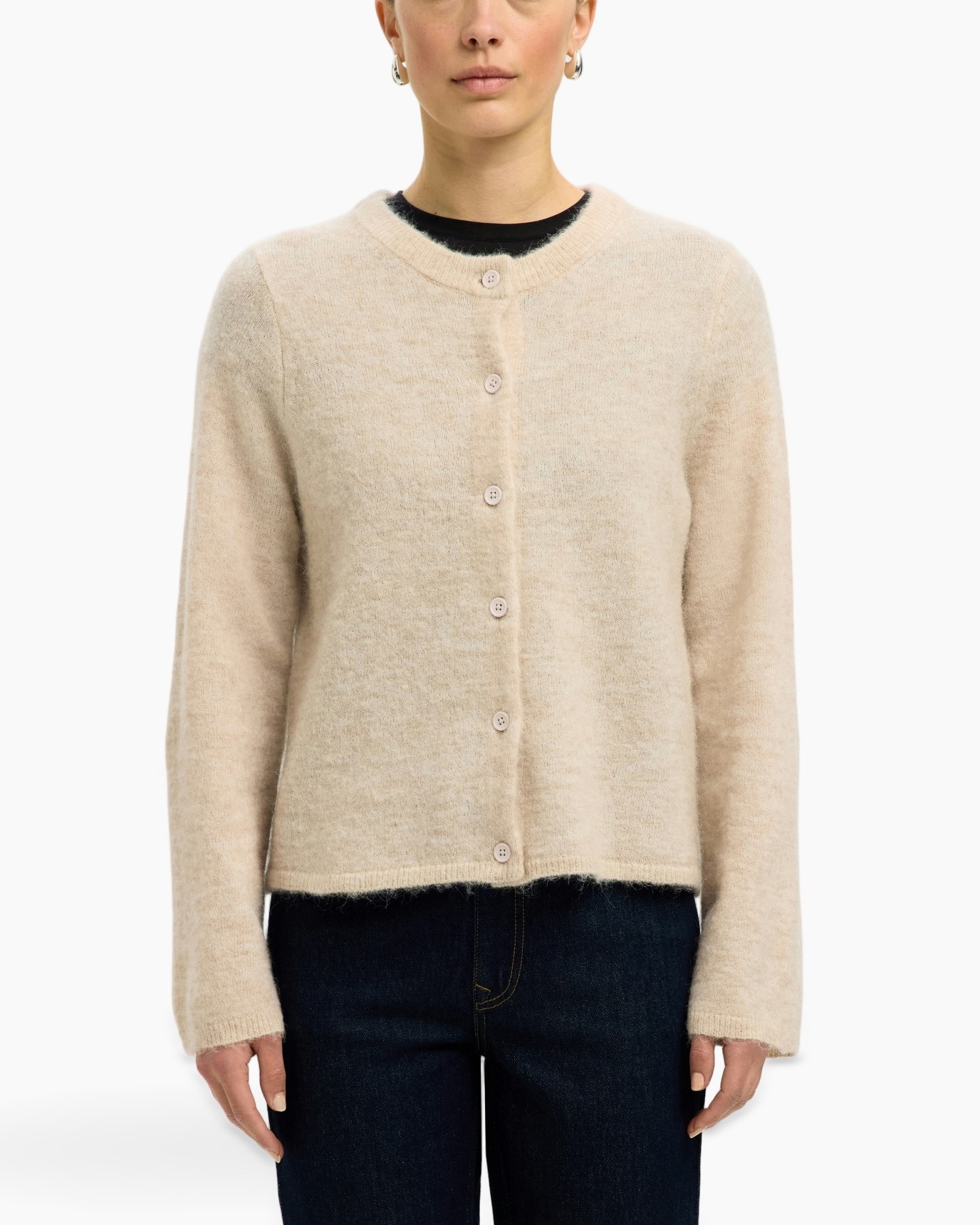cardigan, beige, breiplaat,  oversized, knitwear