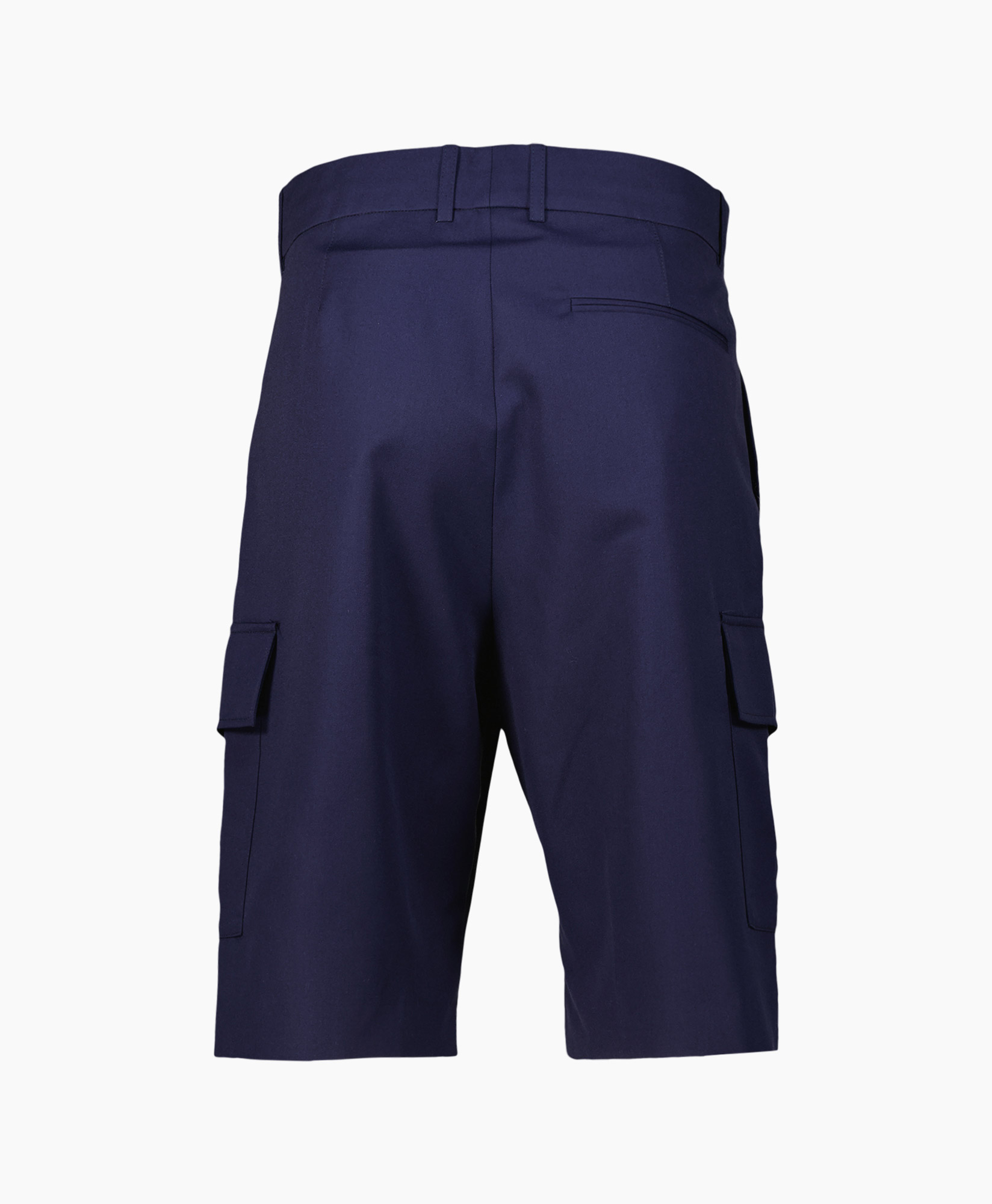 Korte Broek Le Short Cargo Laine Donker Blauw