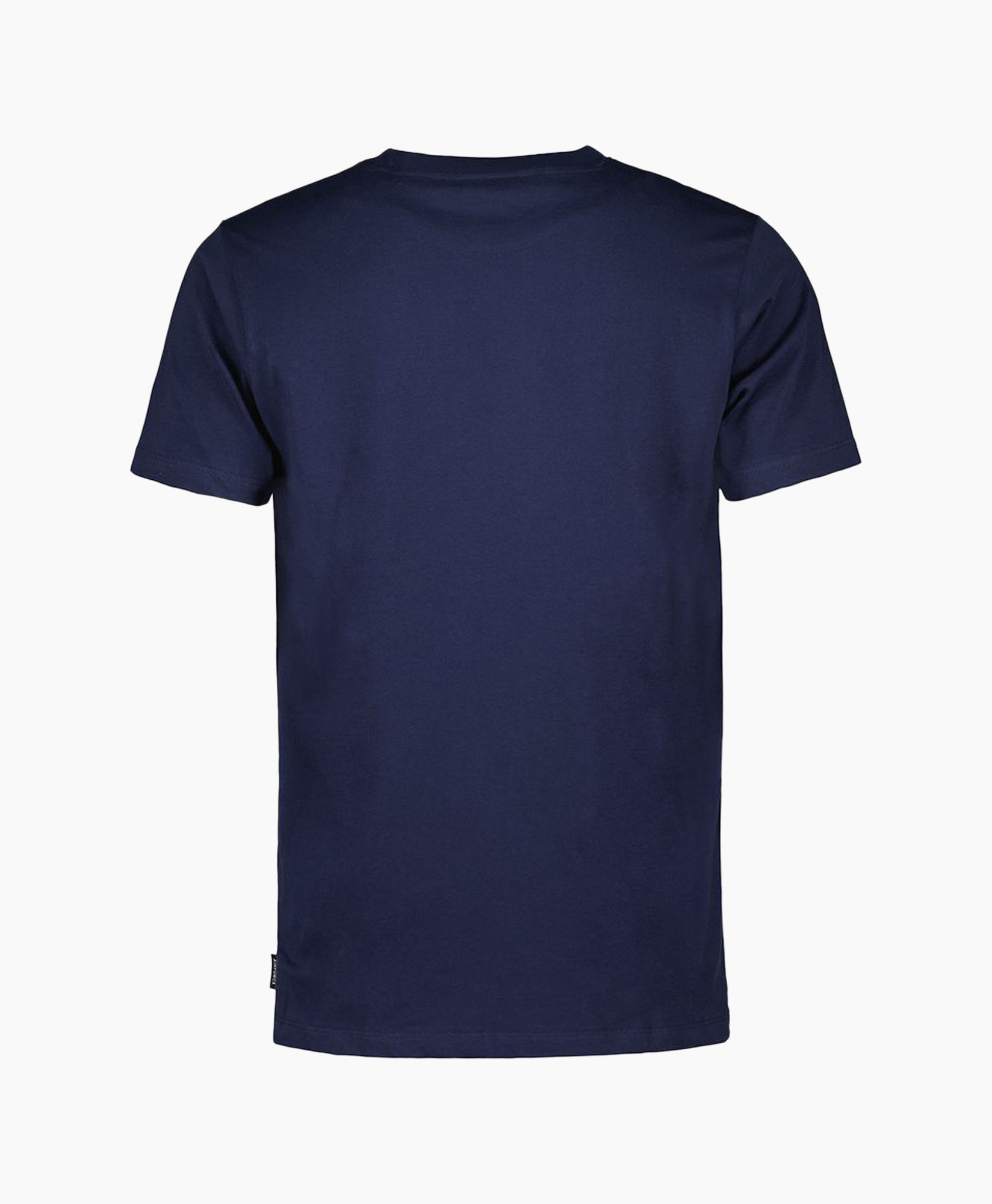 T-shirt Basic midden blauw