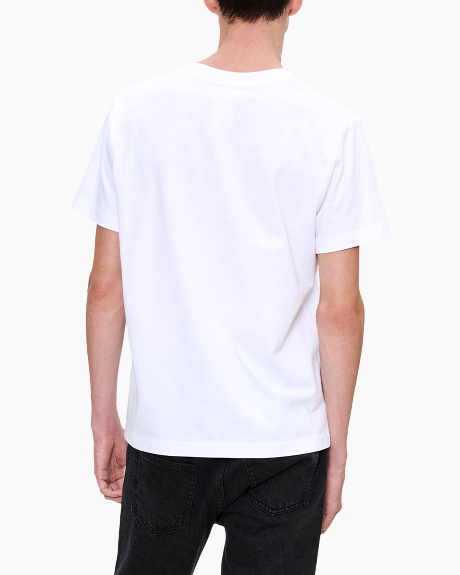 t-shirt, white, short sleeve, graphic, crewneck