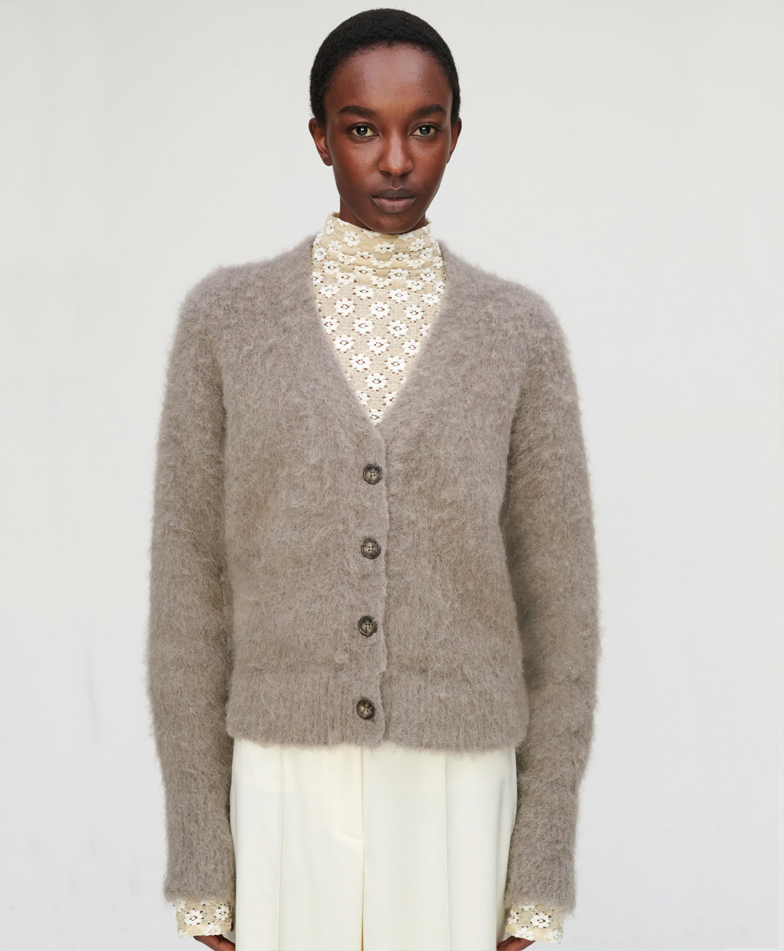 Róhe Vest 405-23-086 Beige