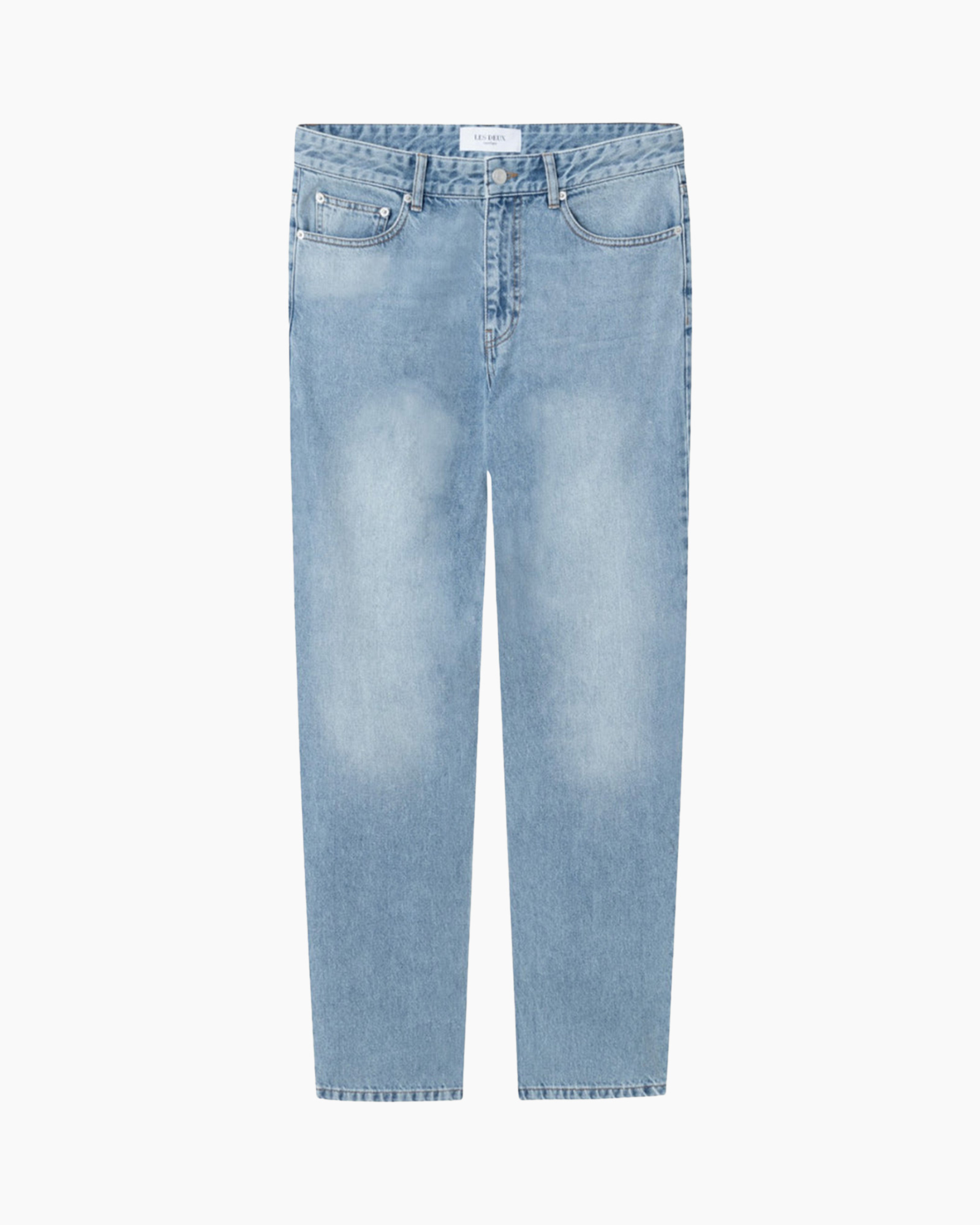 Korte Broek Ryder Washed Denim Licht Blauw