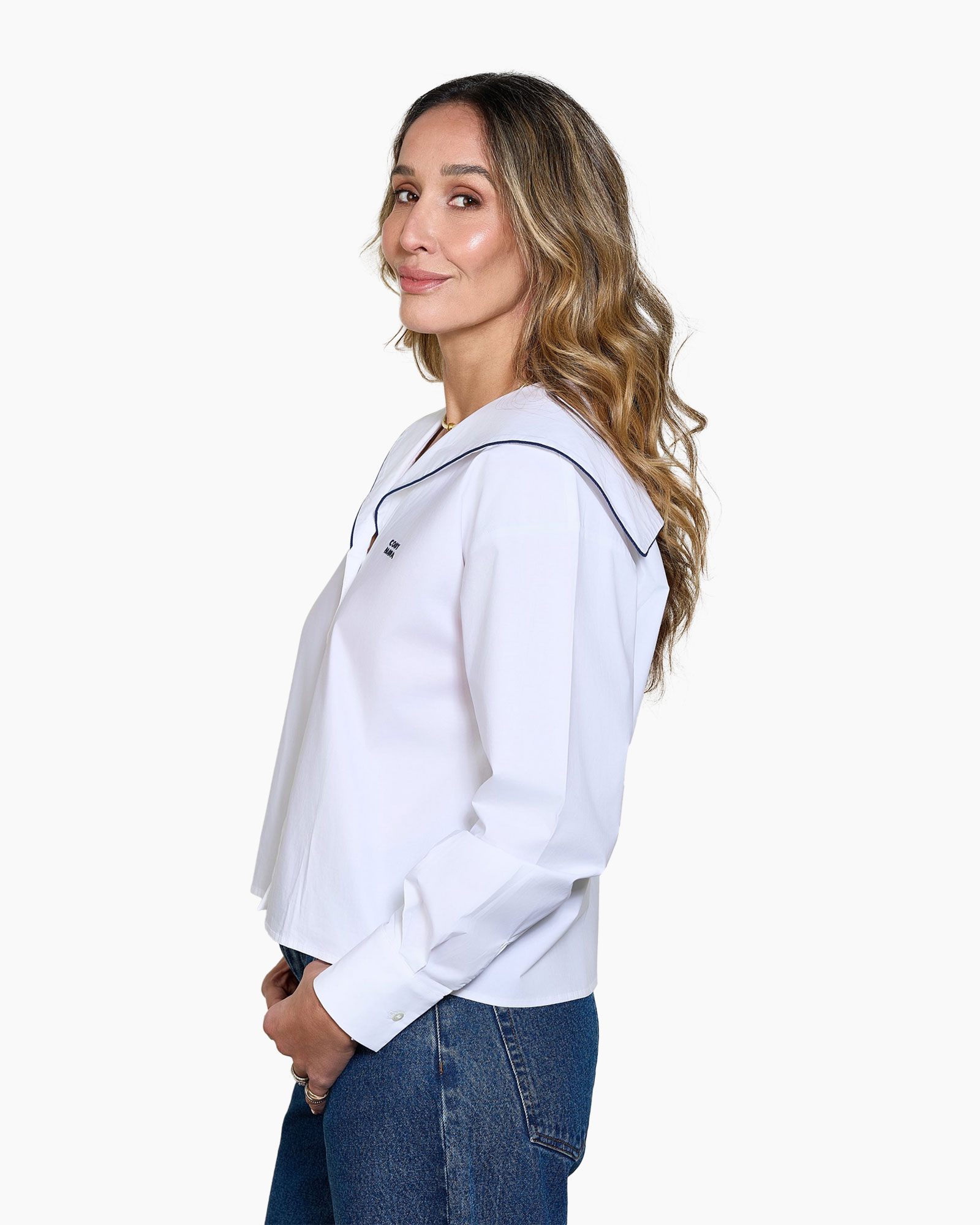 Jas, Blouse, Lange mouwen, Hemdje, Jas voor het lab