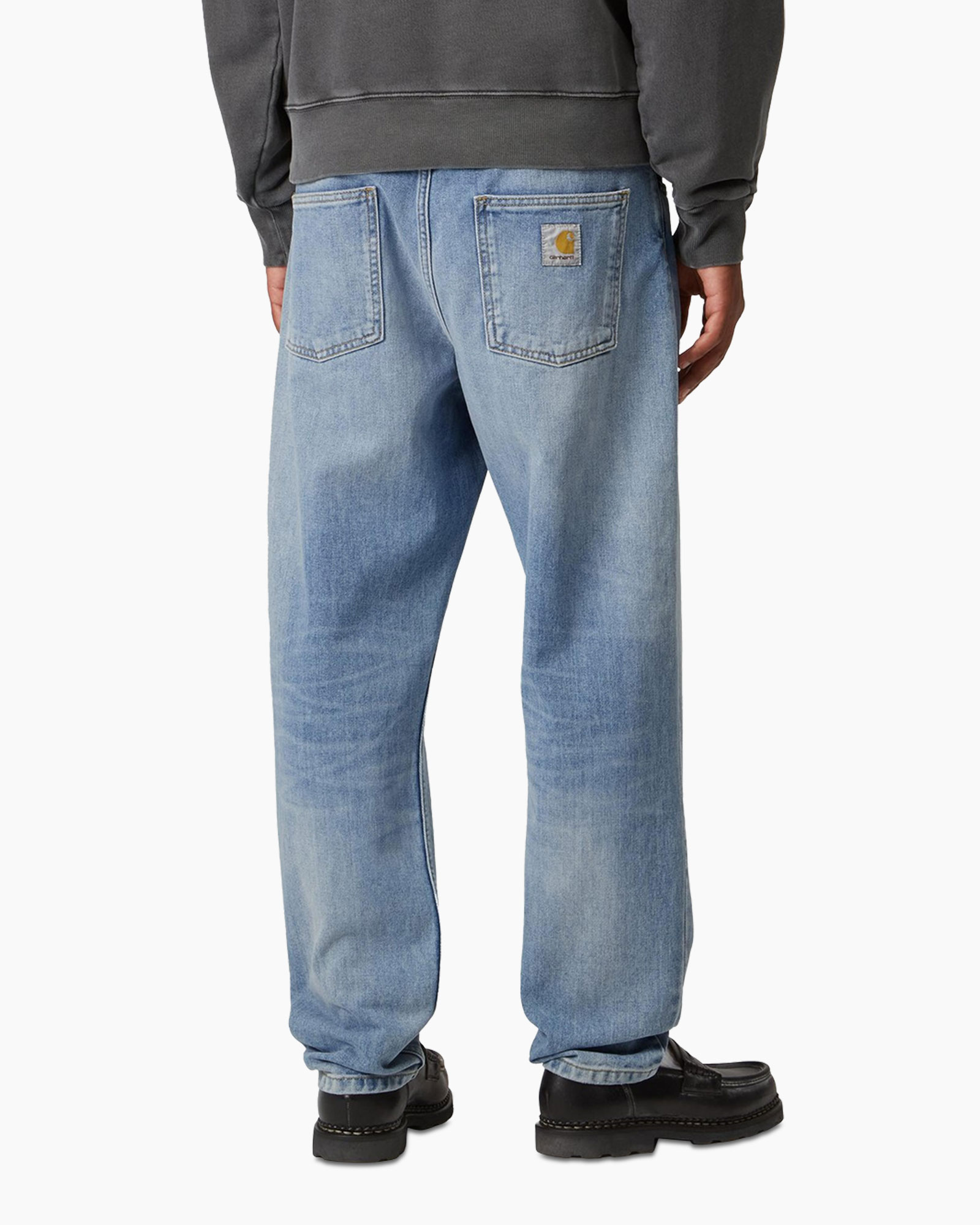 spijkerbroek, blauwe jeans, denim, rechte pijp, casual broek