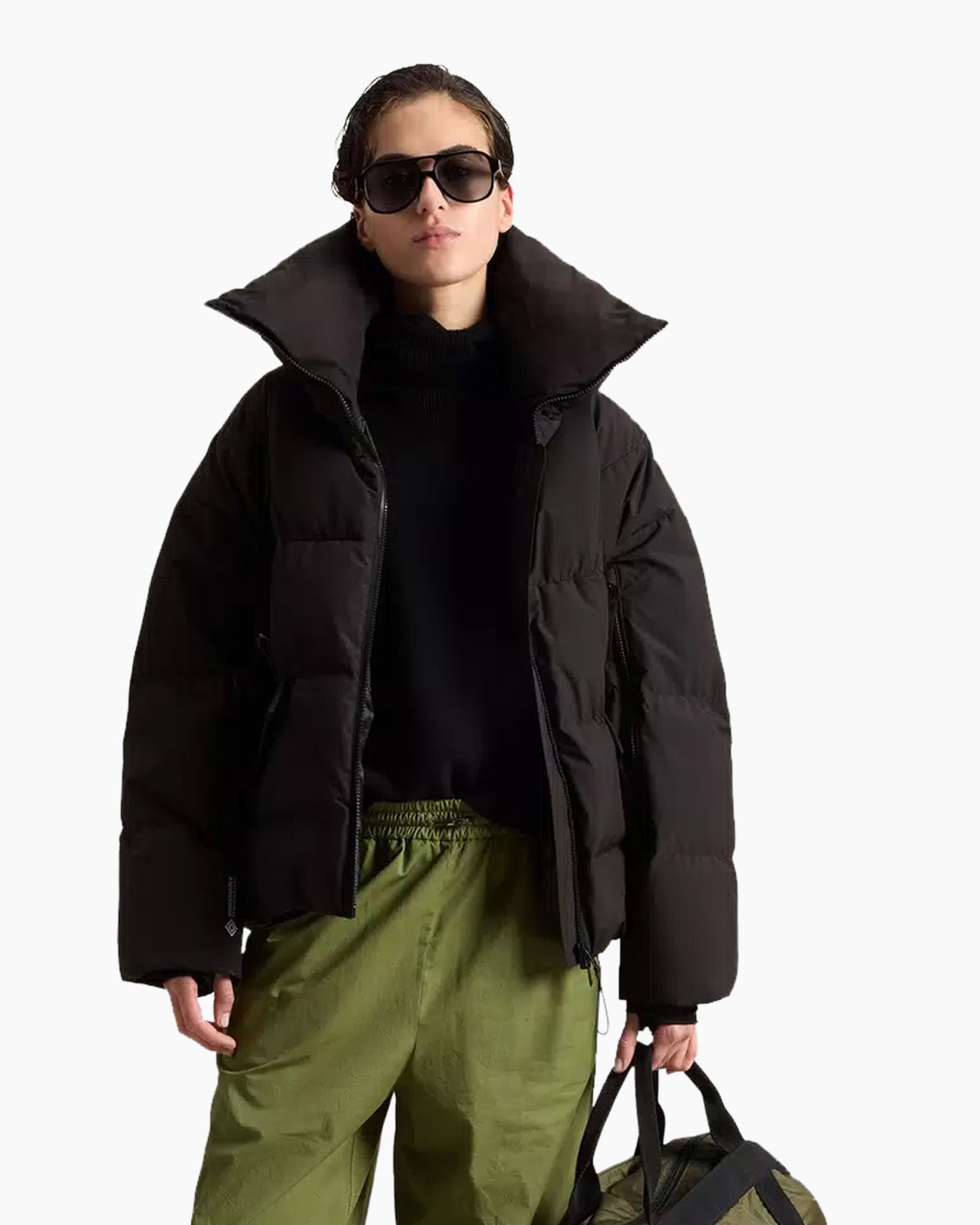 Gewatteerde Jas Gtx Zwart