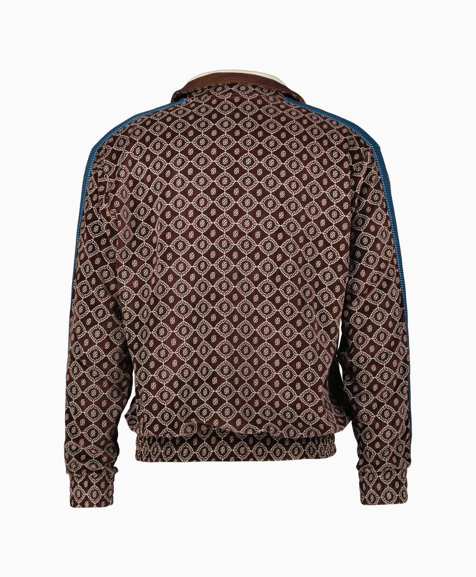 Drole De Monsieur Jack La Veste Survet' Velours Mo Bruin