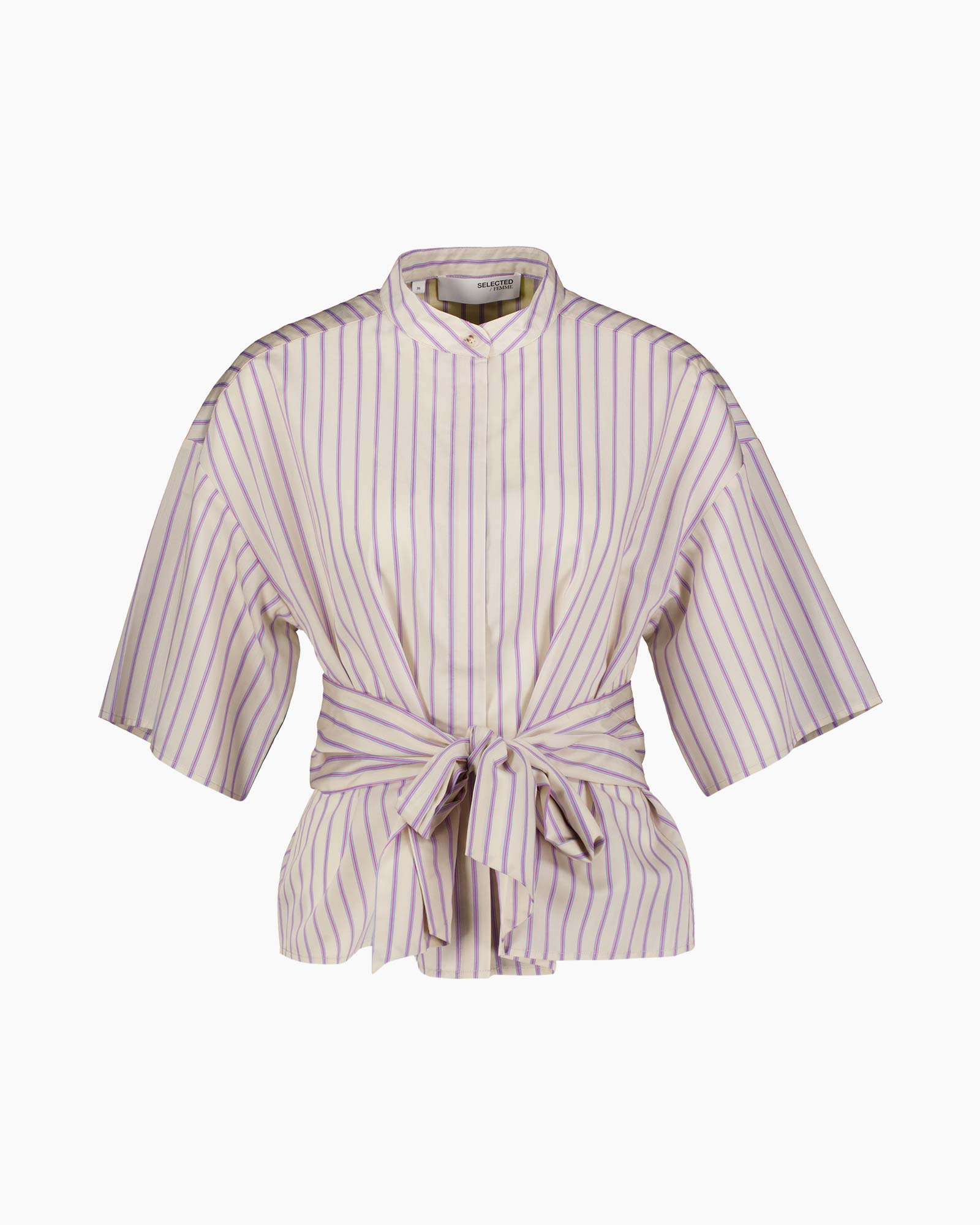 T-shirt Lana-juno 3/4 Bow Shirt B Goud