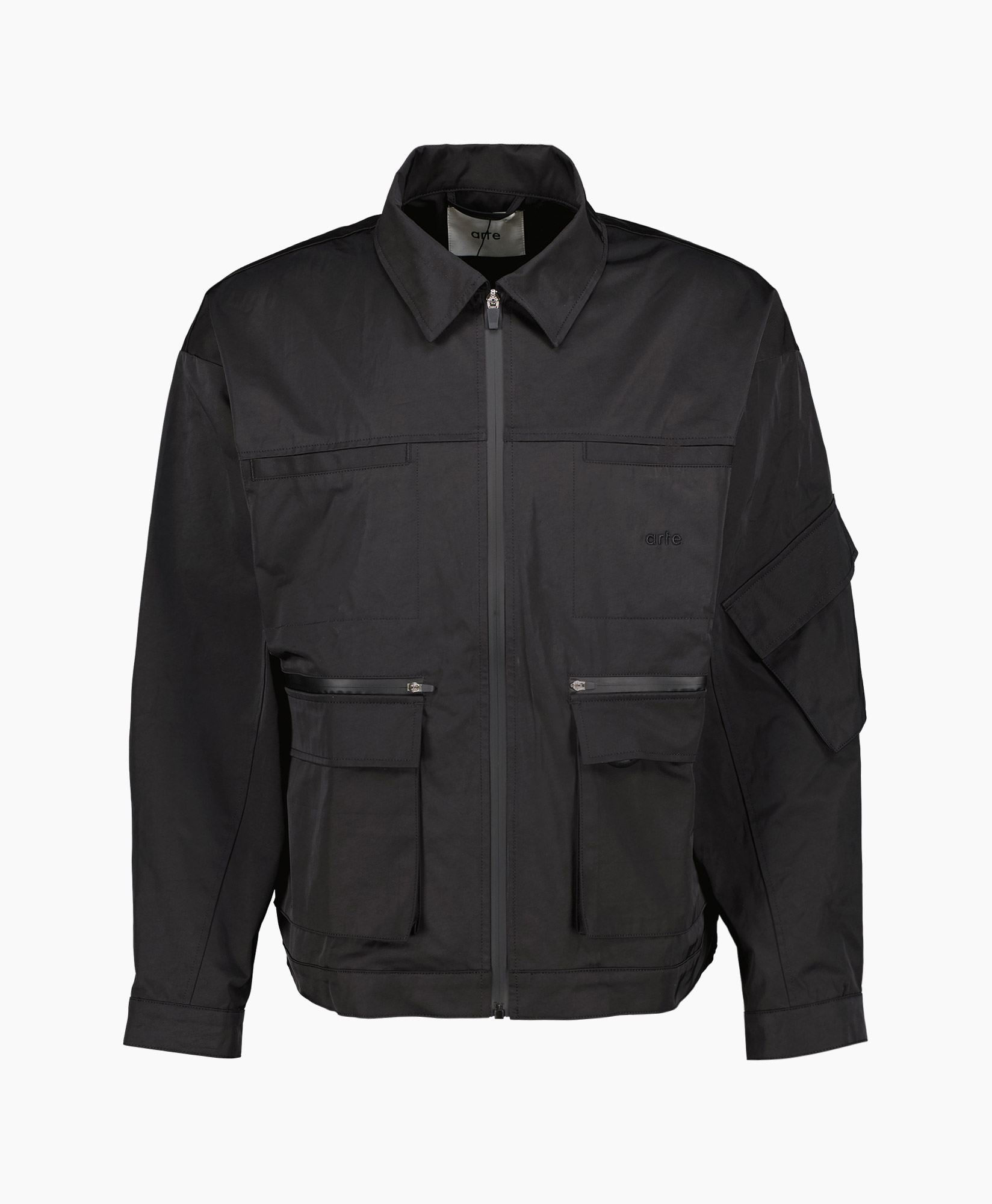 Jack Nylon Double Pocket Zwart