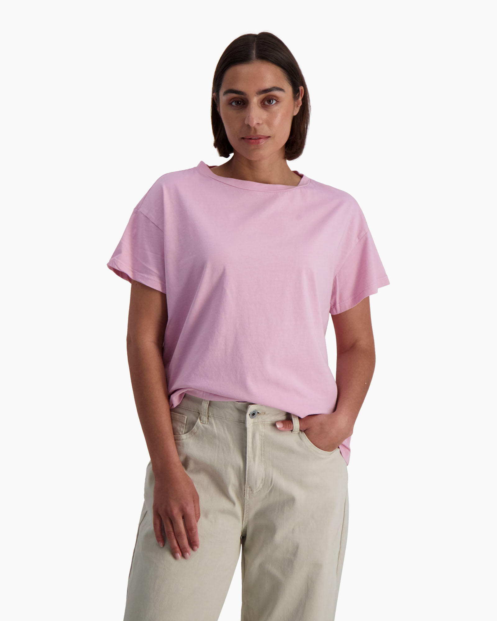 T-shirt Korte Mouw Fonento Roze