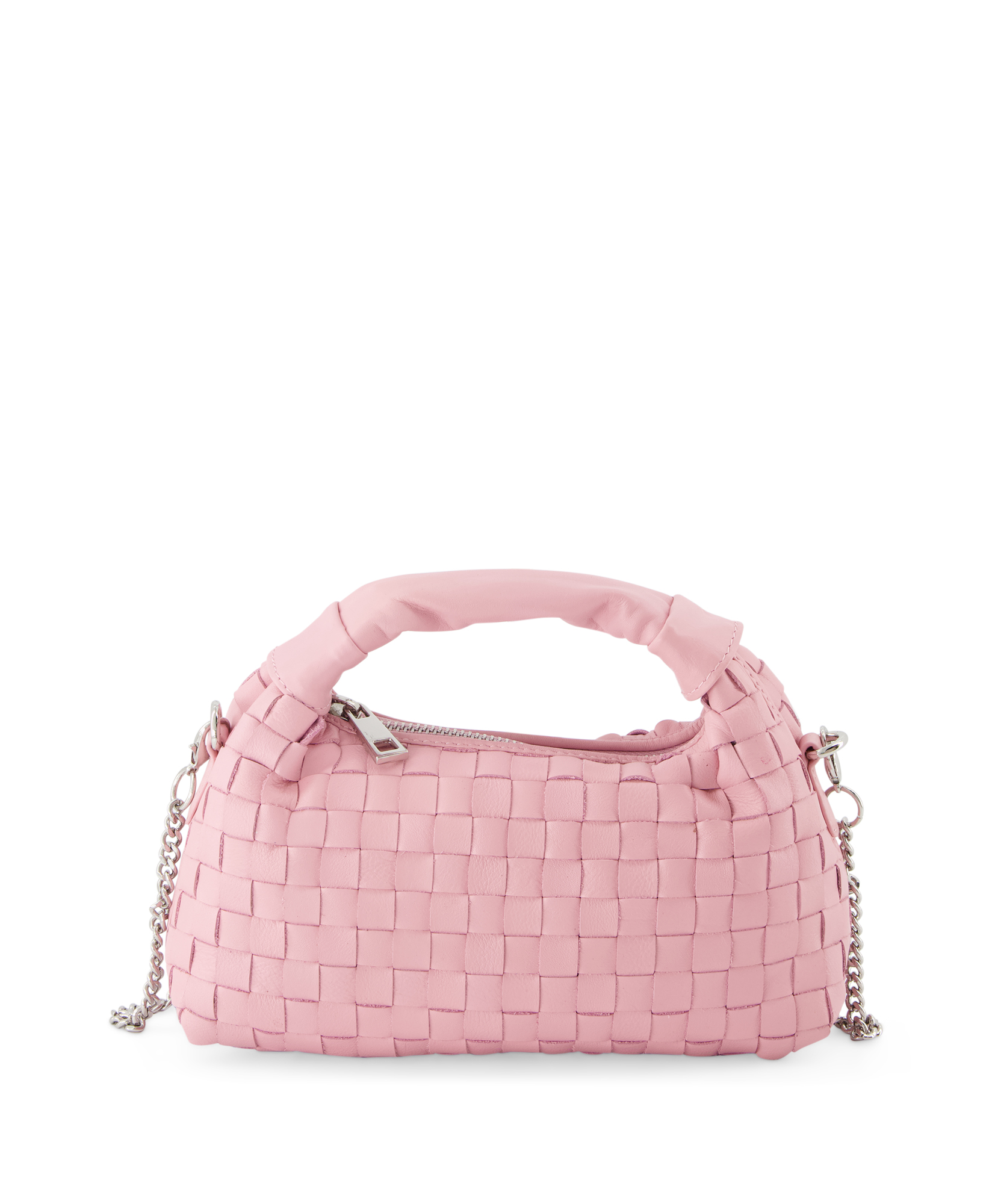 Nunoo Bags  Crossbody Tas Mini Dandy Braided Pink