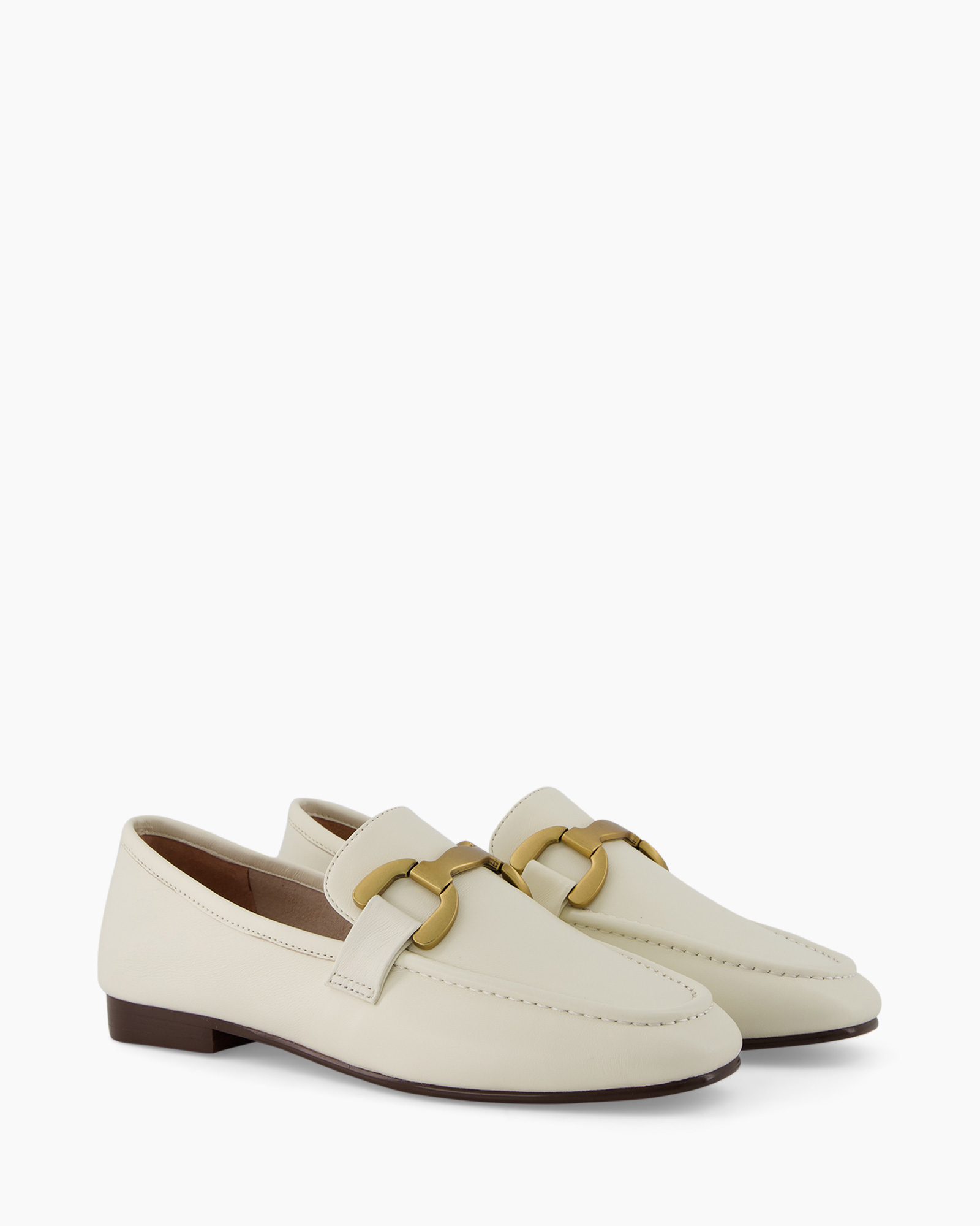 Loafer Kid Leather Ecru
