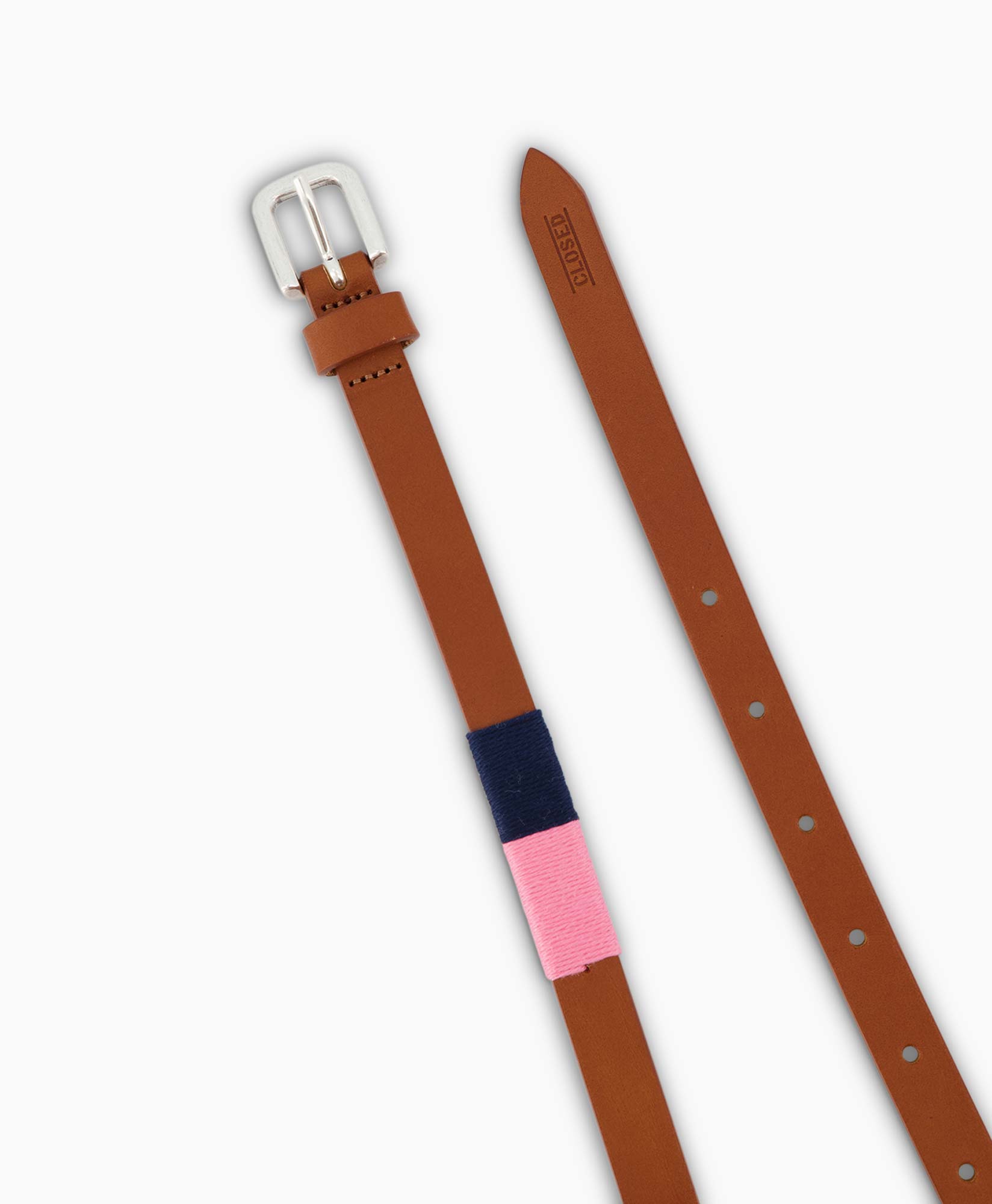 Closed Riem Belt Bruin
