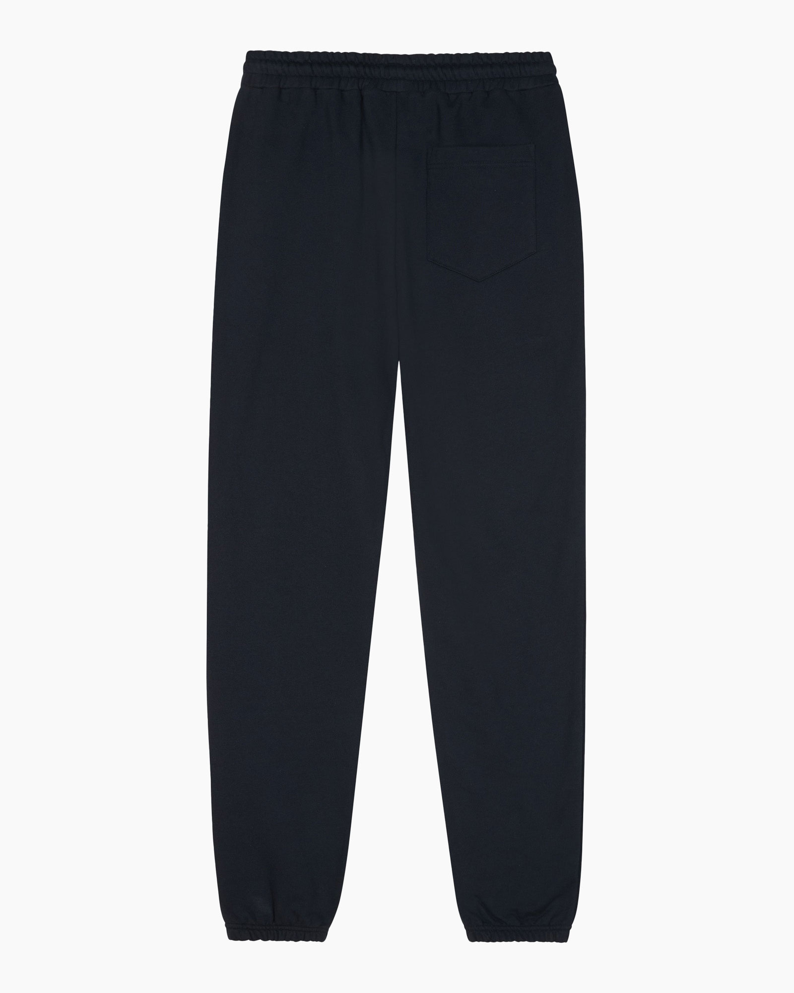 broek, broek/pantalon, touwkoord, achterzak, donker