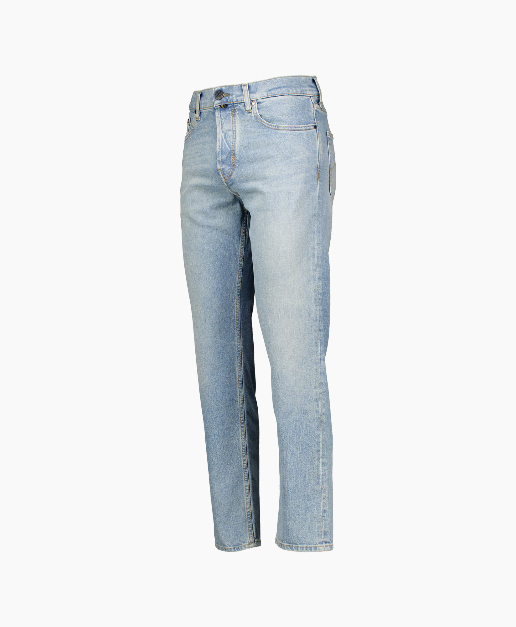 Jeans 5 Pkt Cropped Carrot Licht Blauw