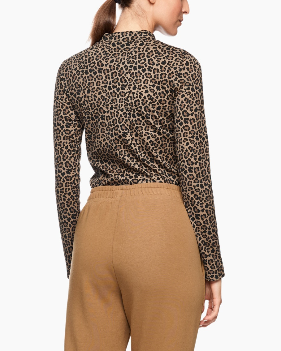 T-shirt Zs 48.41 J61 Bruin dessin