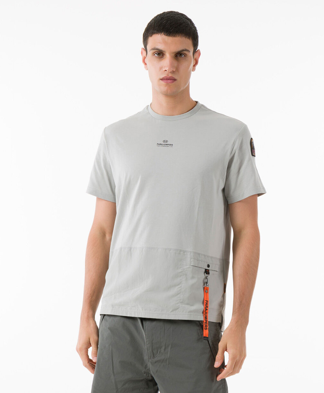 Parajumpers  T-shirt 23smpmteere08 Grijs