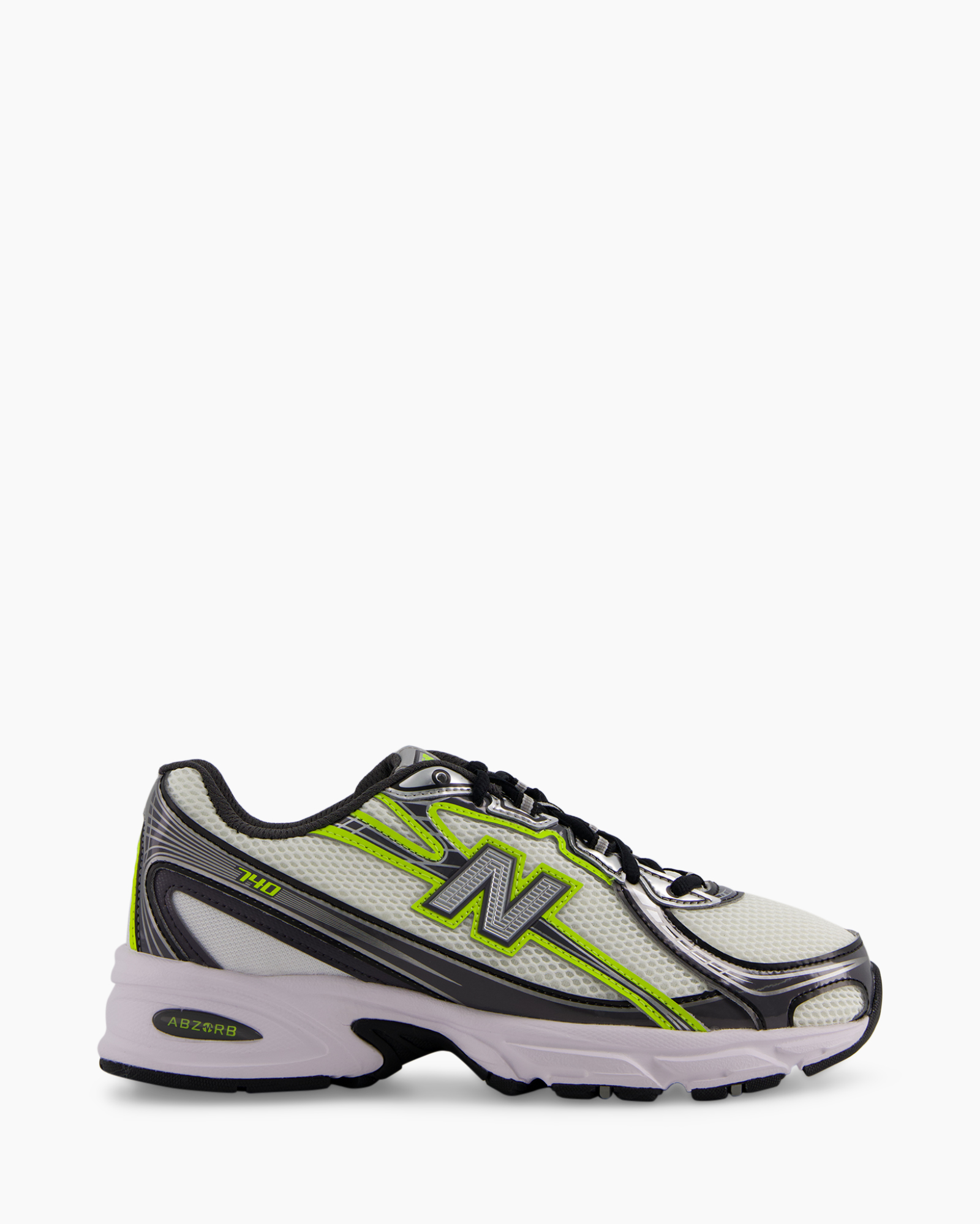 sneaker, shoe, running, mesh, neon-green