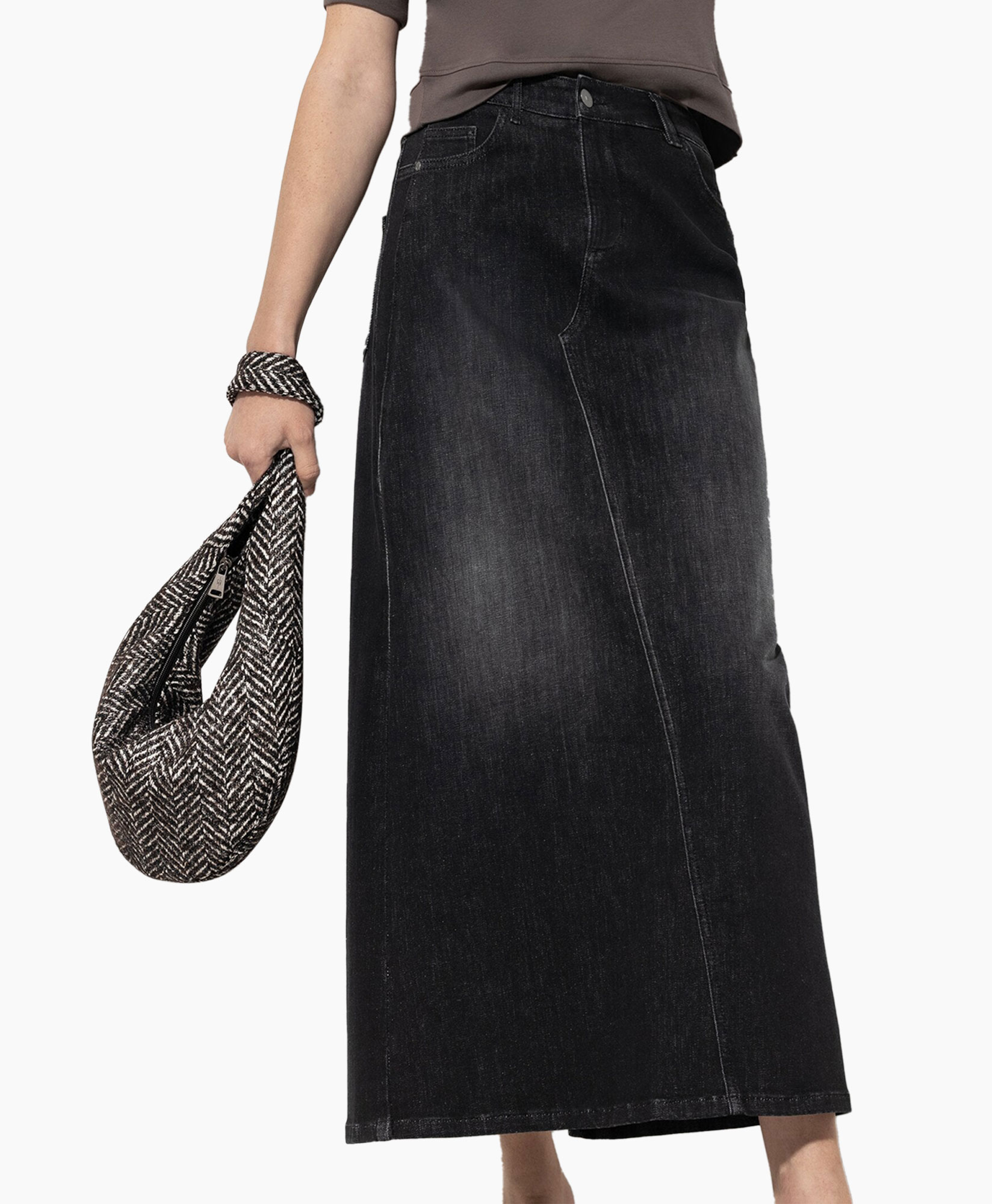 Rok 508241/4140-0 Zwart dessin