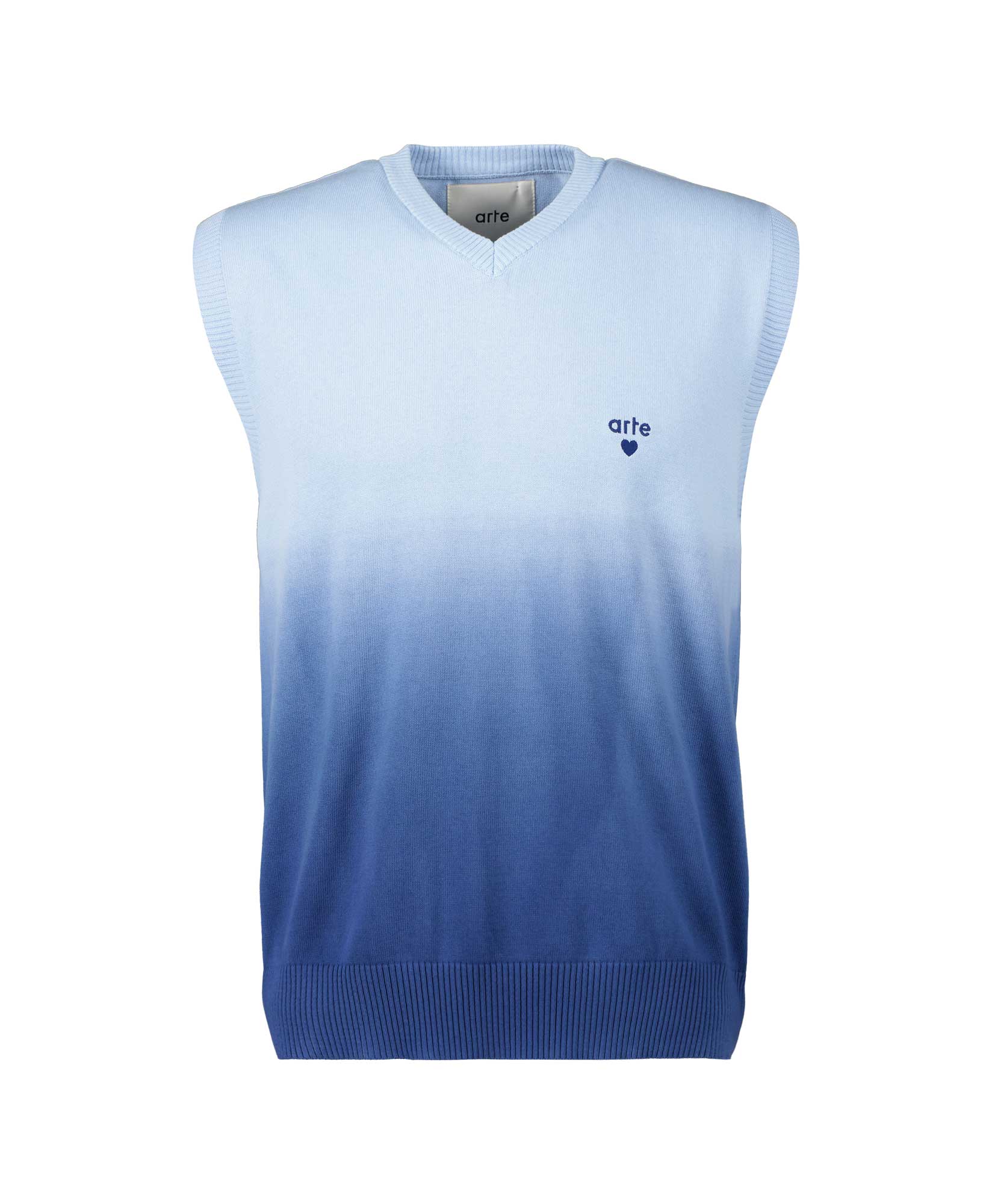 Arte Antwerp Pullover Karl Degrade Blauw