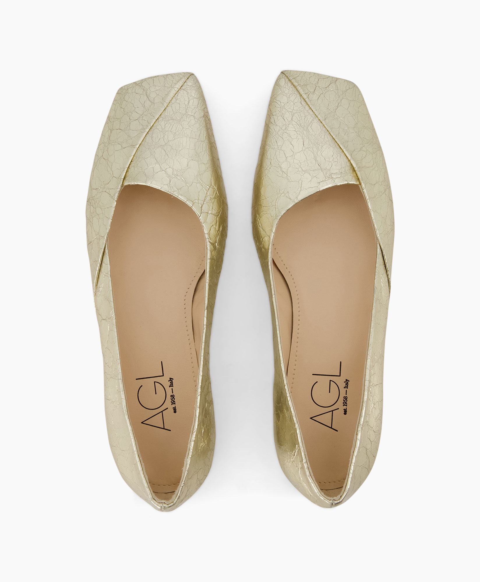 Ballerina Rina Asym Goud
