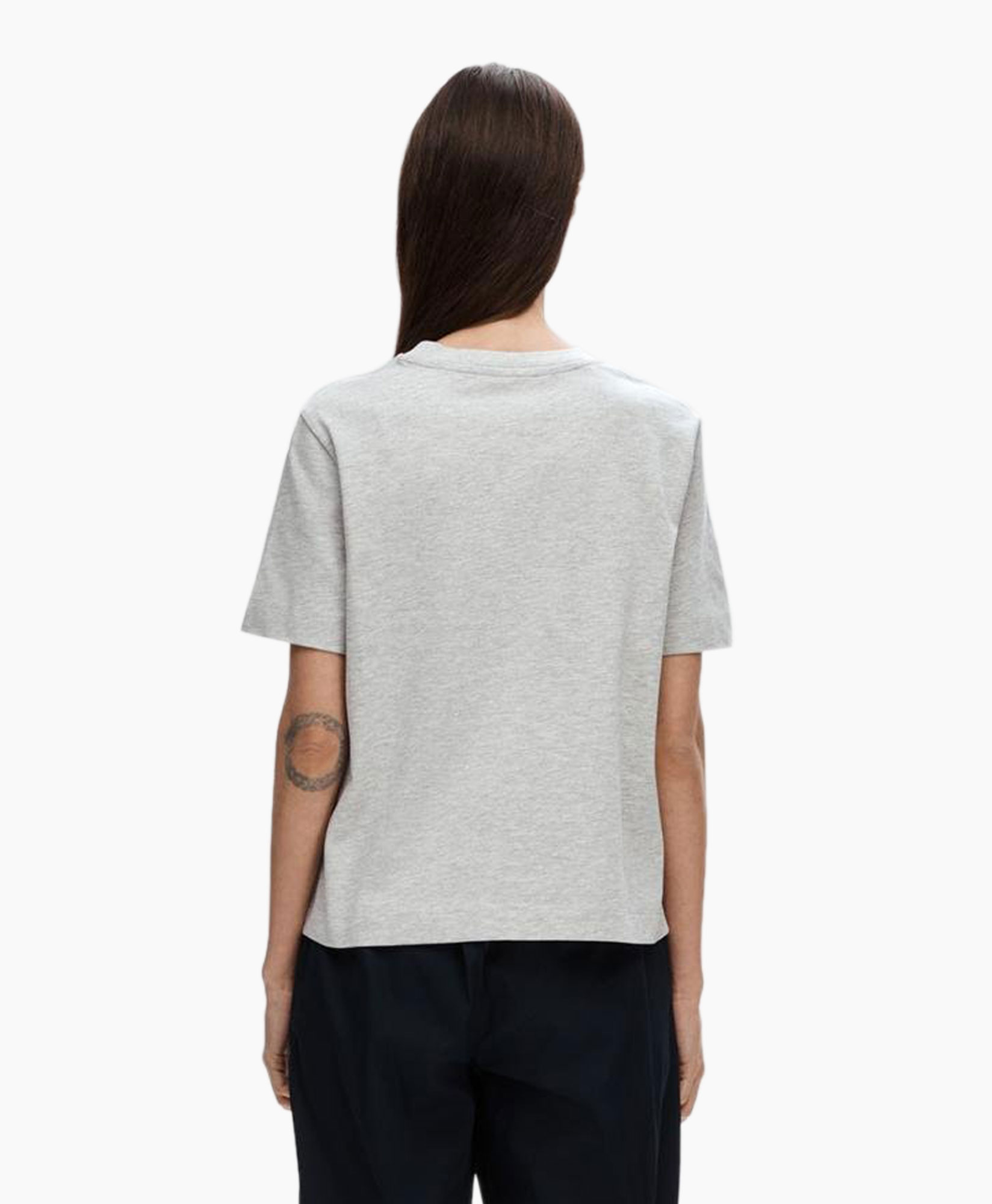 T-shirt Korte Mouw Essential Ss  Boxy Tee Noos Licht Grijs