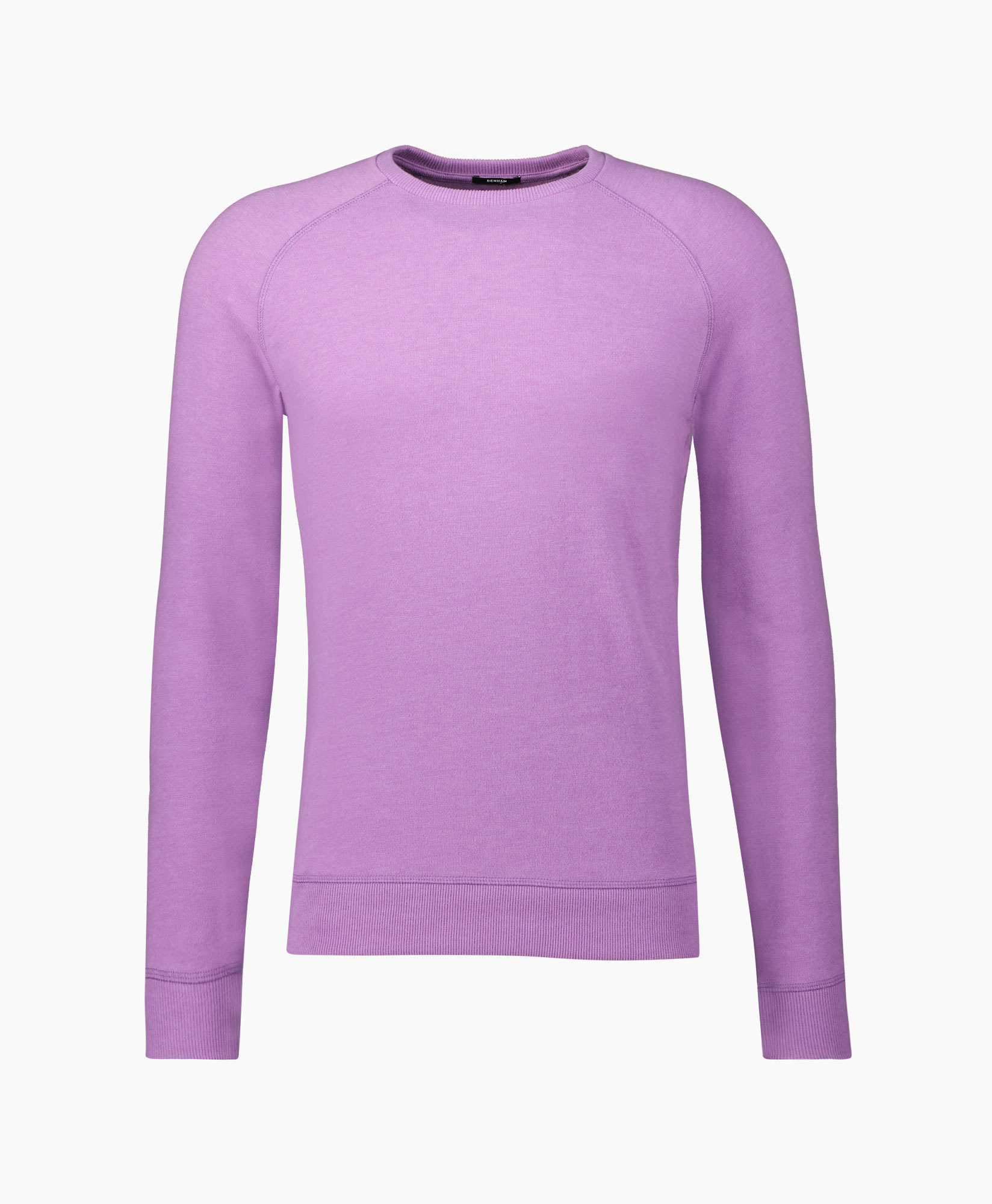 Denham Pullover Jv Raglan Crew Cmj Paars