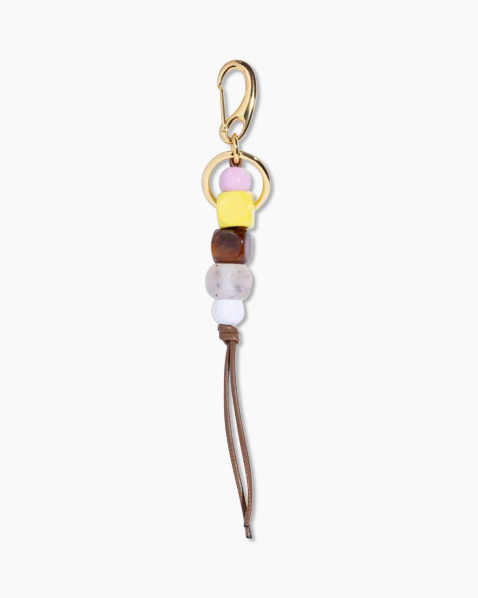 Diversen Bag Charm Beads Roze