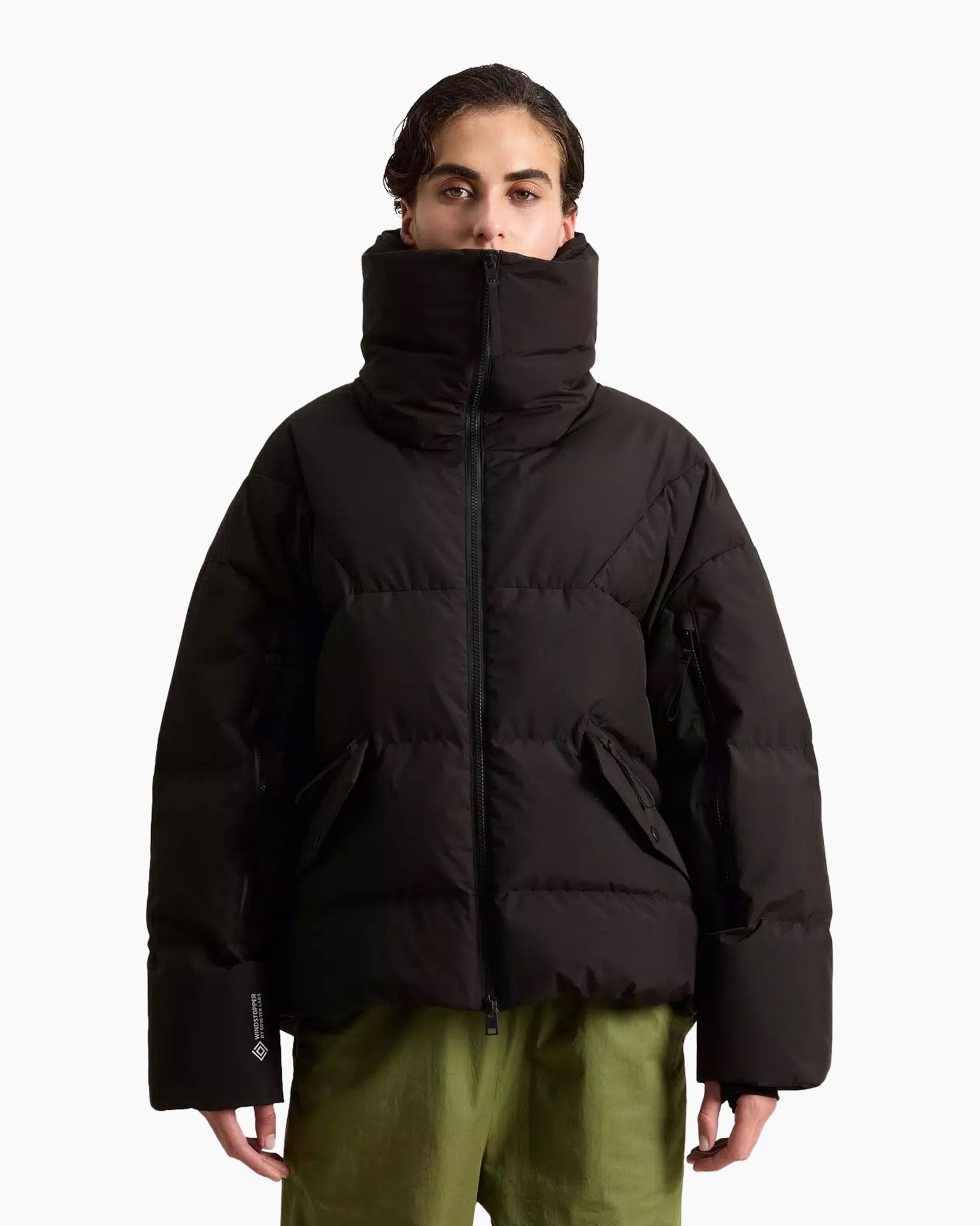 Gewatteerde Jas Gtx Zwart