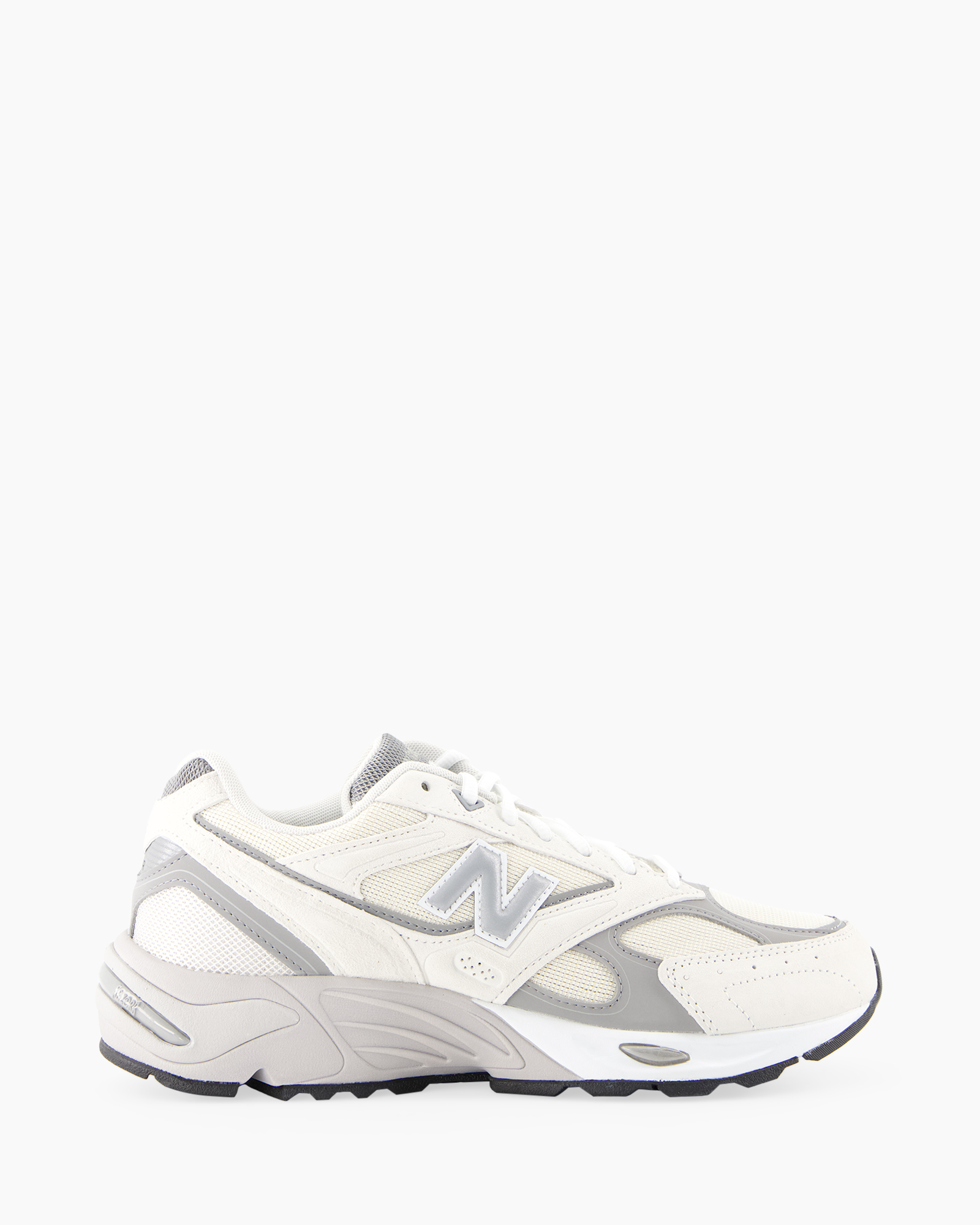 sneaker, sportschoen, wit, mesh, midsole