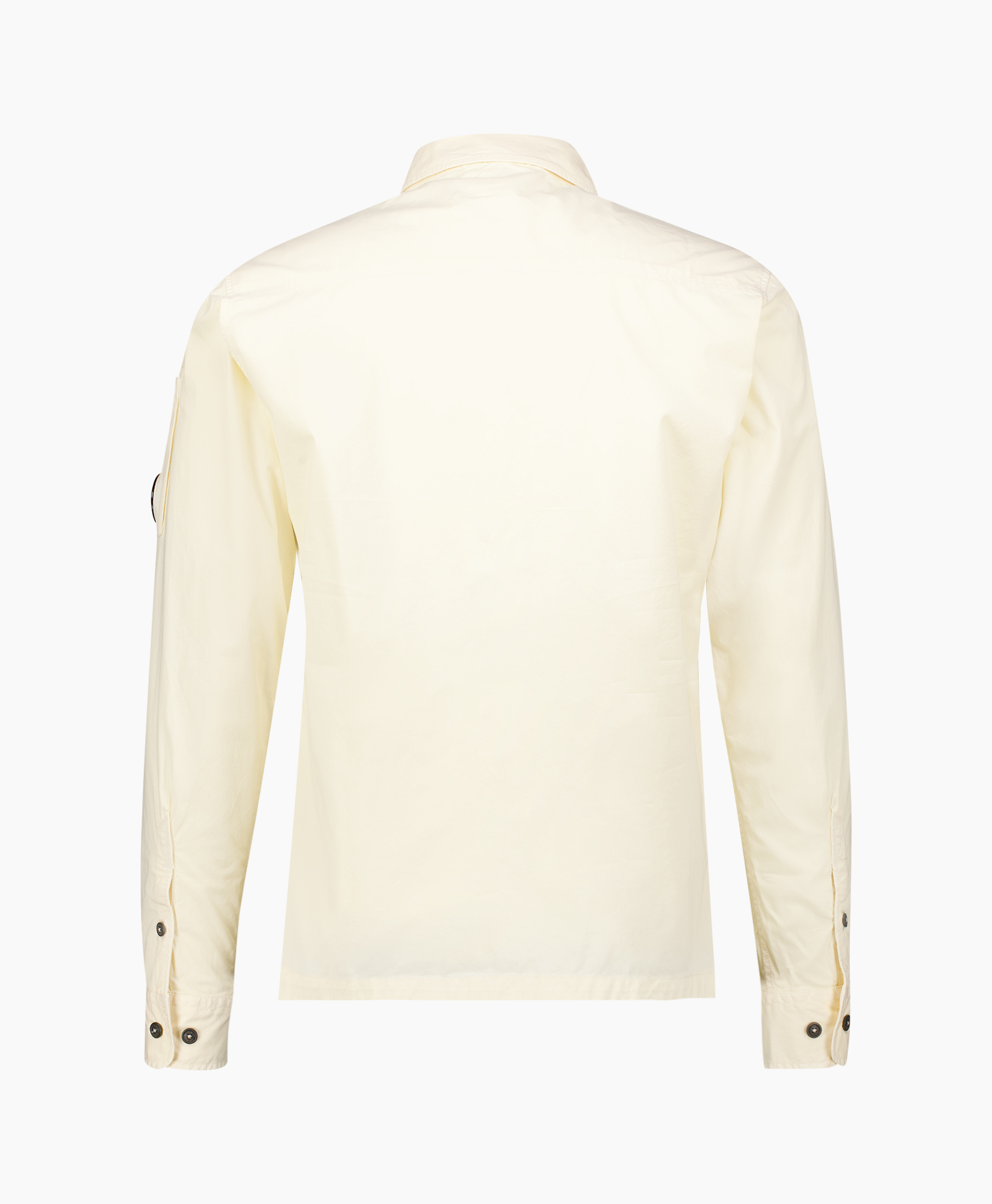 Overshirt Organic Gabardine Beige