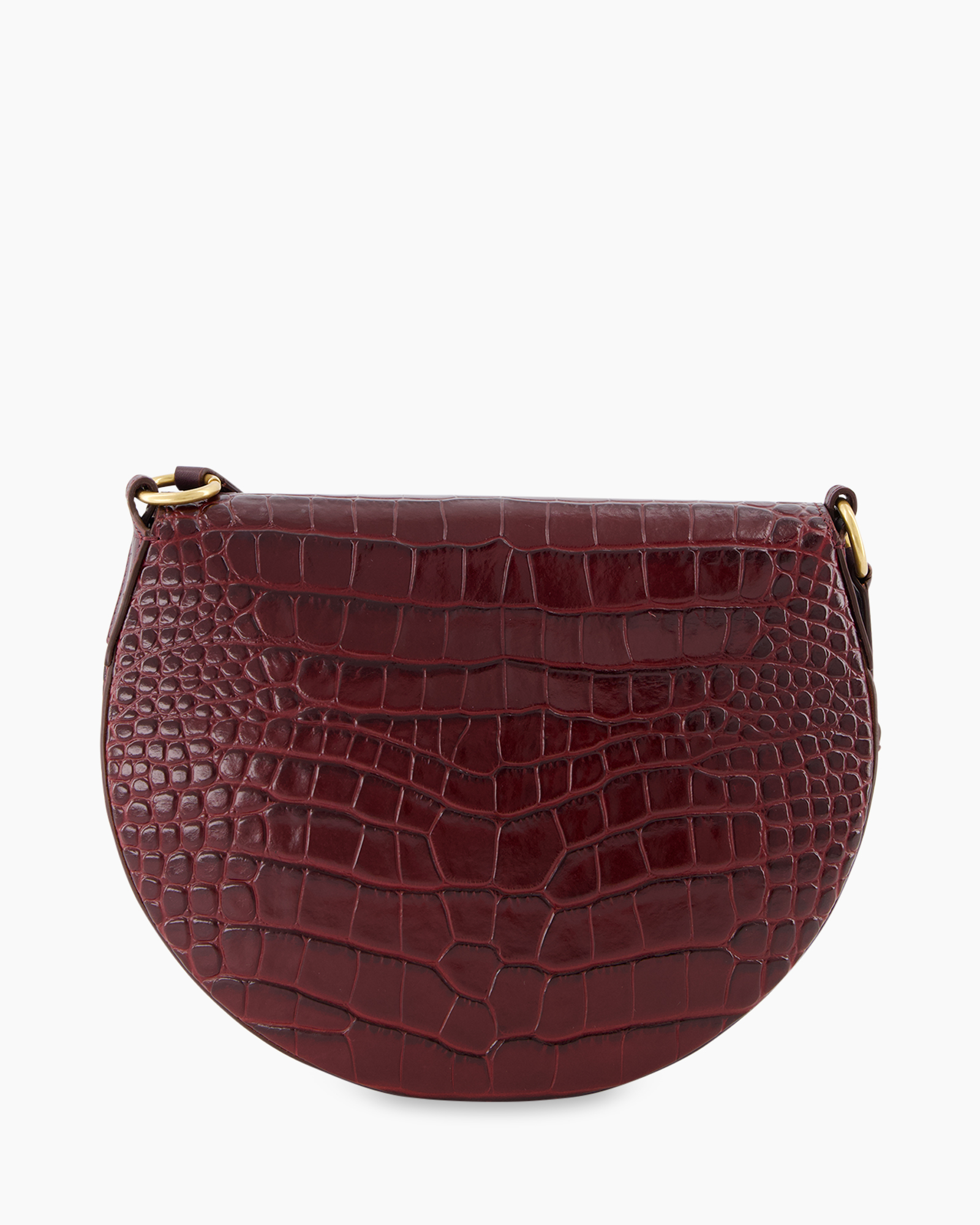 Crossbody Tas Kate Saddle Bordeaux