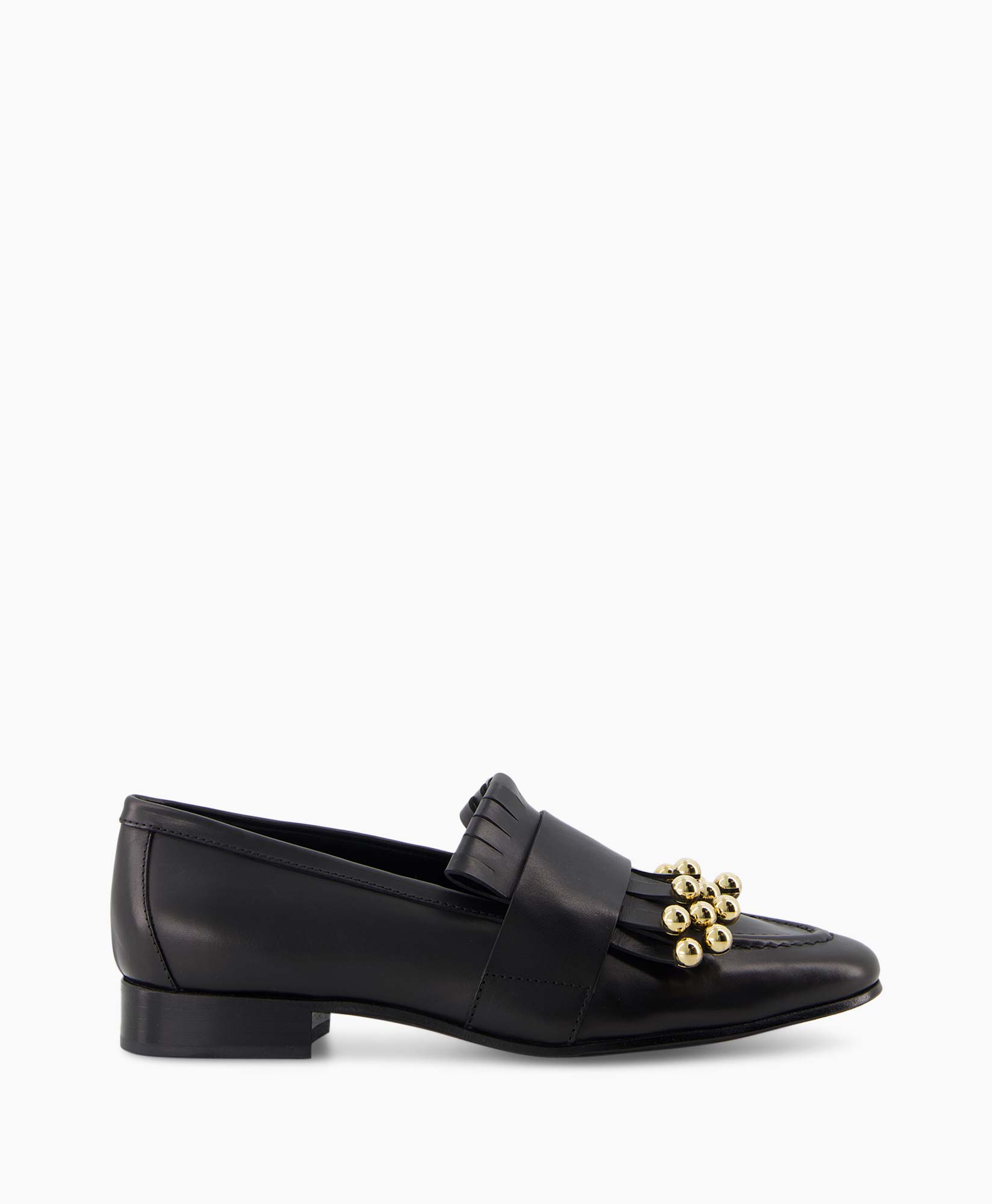 Agl Loafer Costanza Studs Zwart