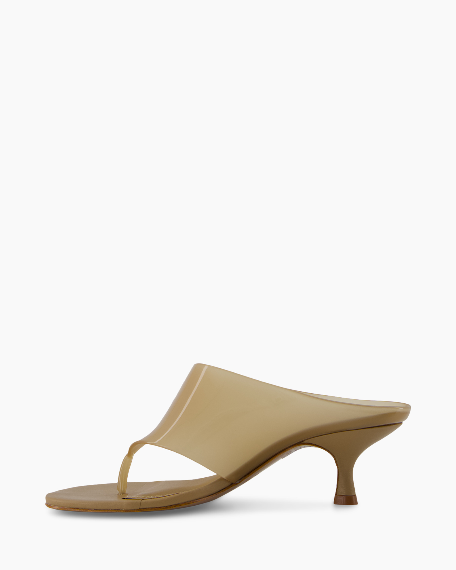 mule, heel, beige, nude, sandal