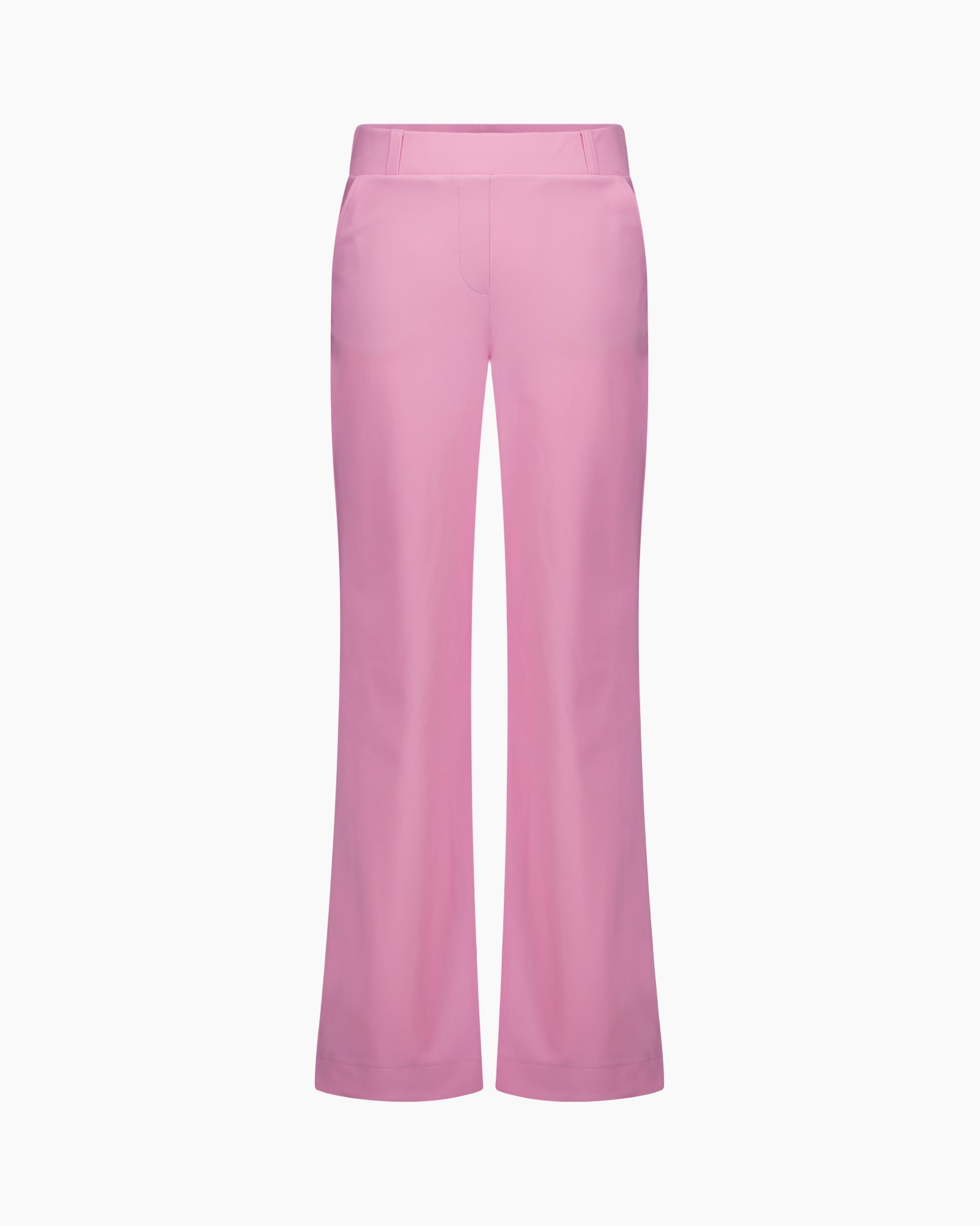 pants, trousers, pink, wide-leg, solid-color