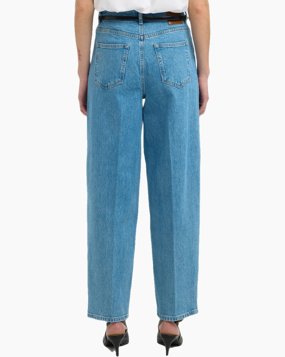 Jeans Barrel Liva-kori Hw Jeans Licht Blauw