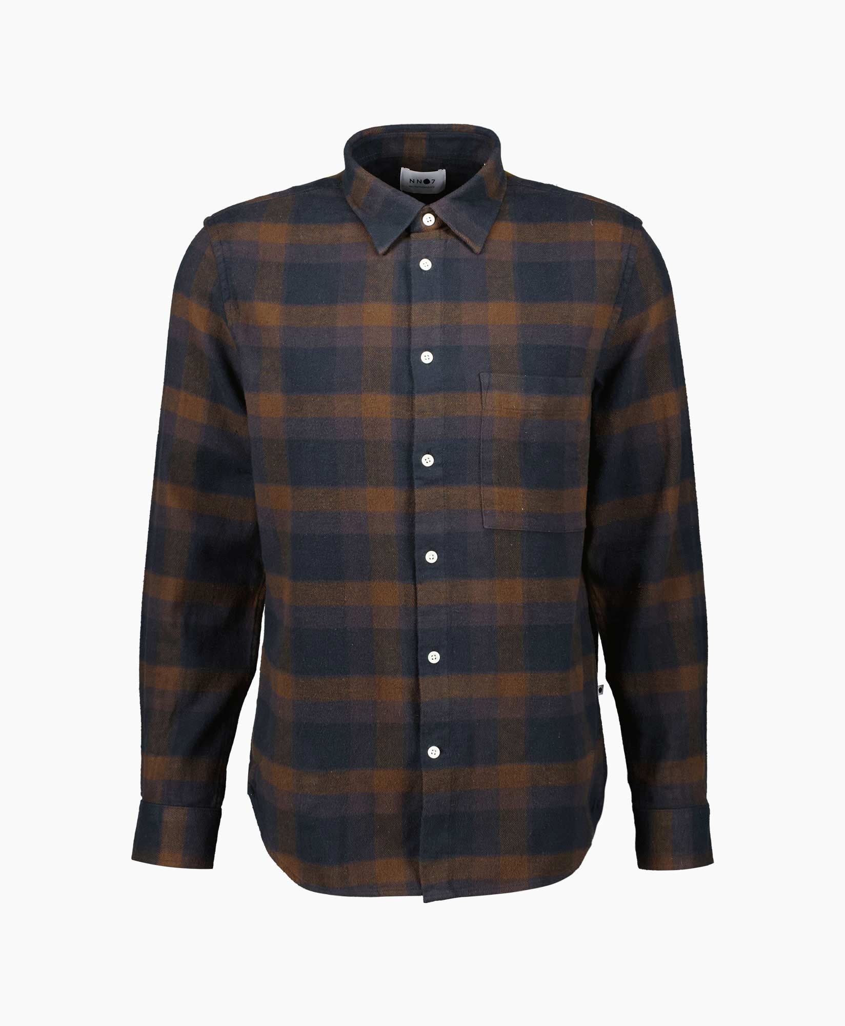 Nn07 Overhemd Arne Donker Blauw