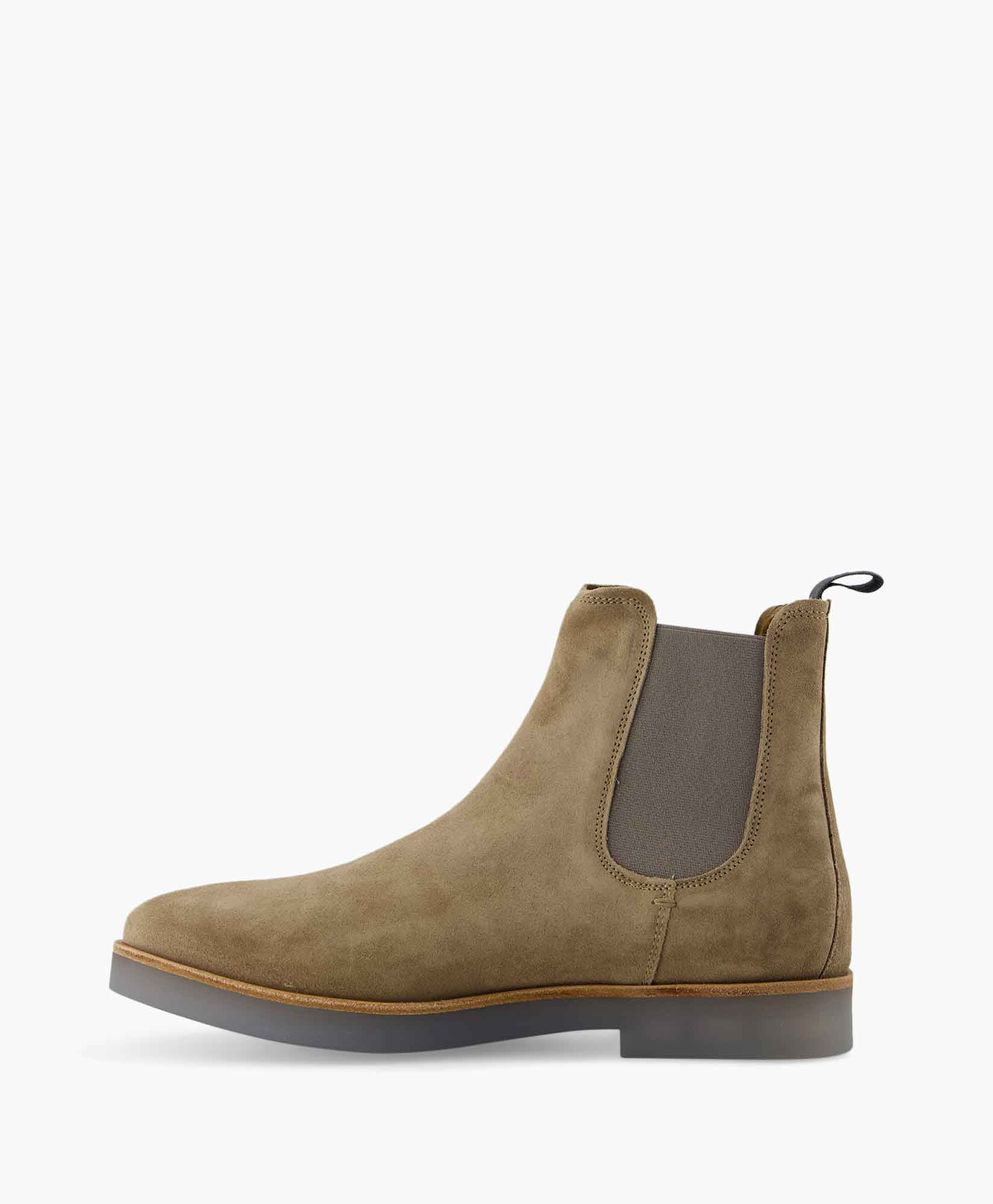 Chelsea Boot Logan Chelsea Suede Ii Taupe