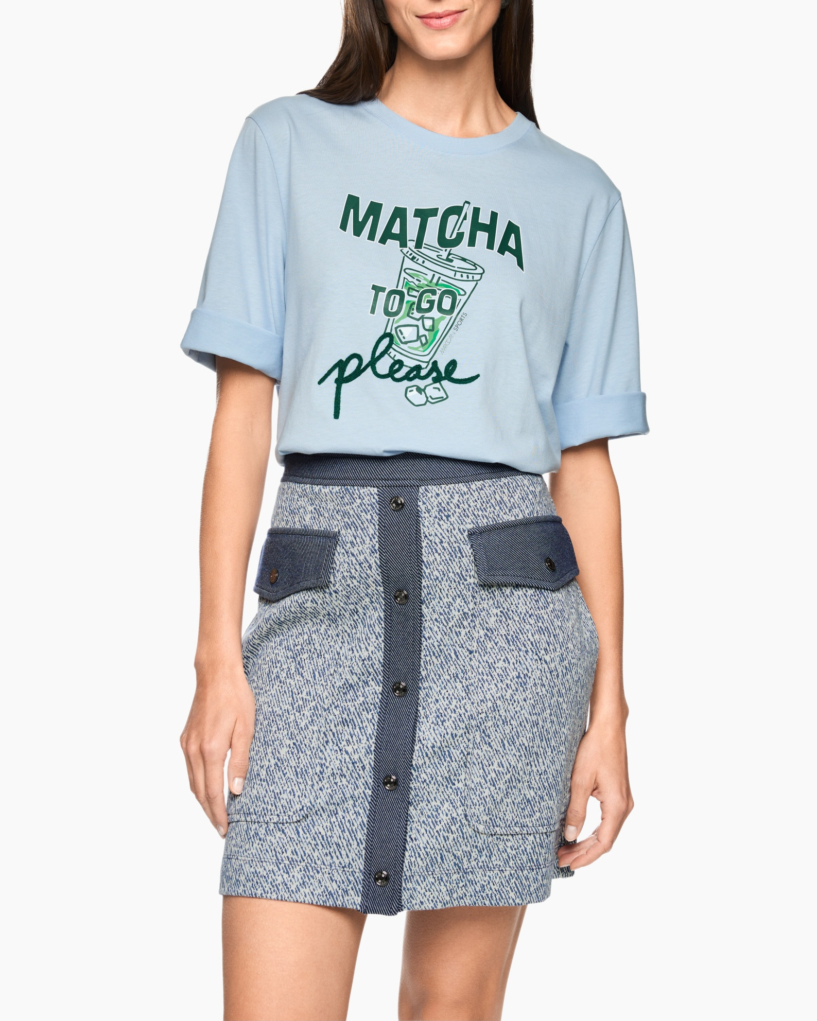 Clothing, Skirt, T-Shirt, Miniskirt, Beachwear