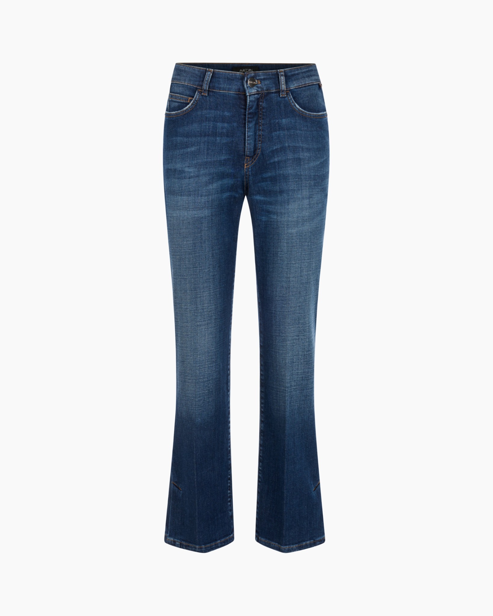 jeans, denim, flare, broeken, blauw