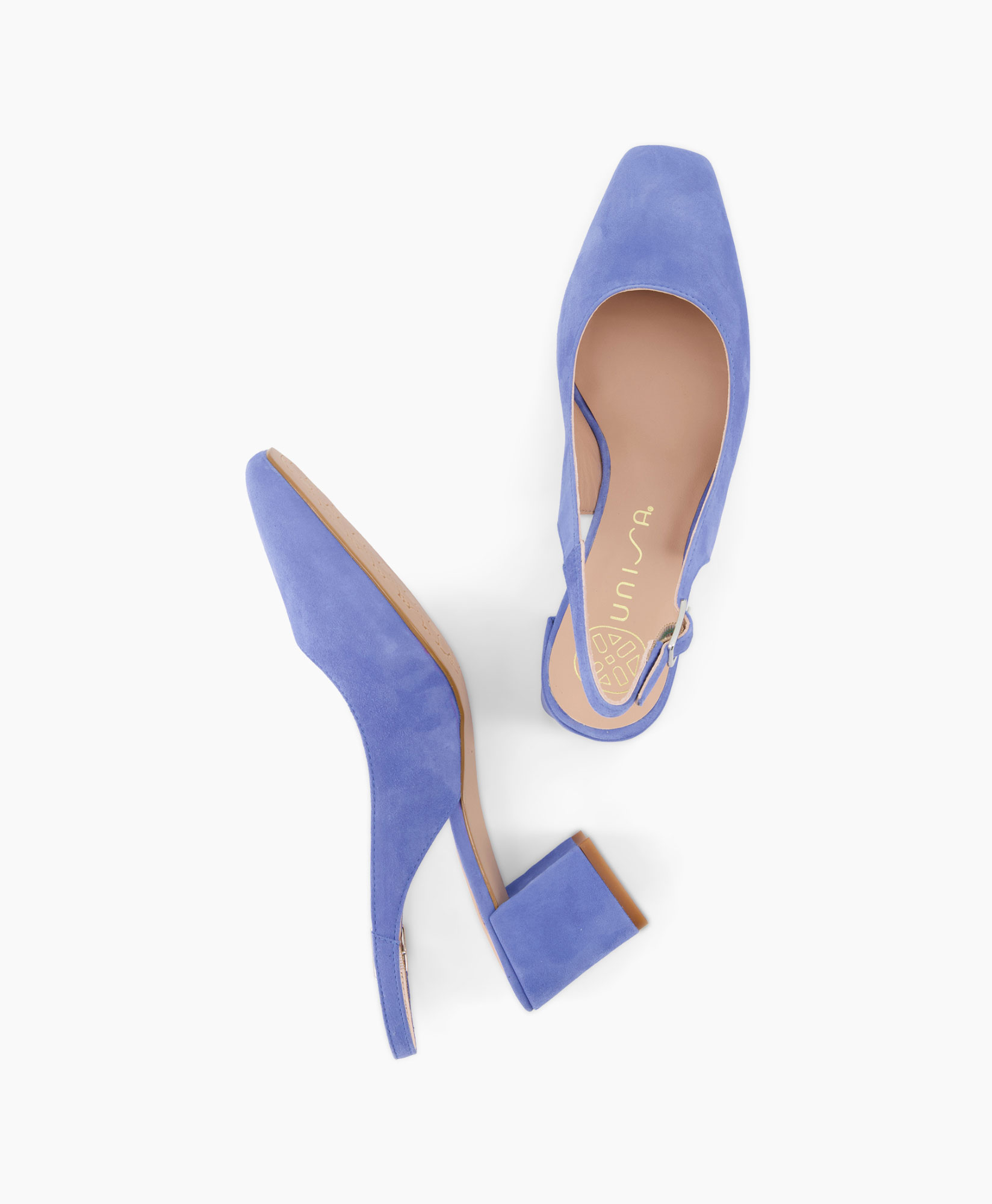 Unisa Pump Lauri midden blauw