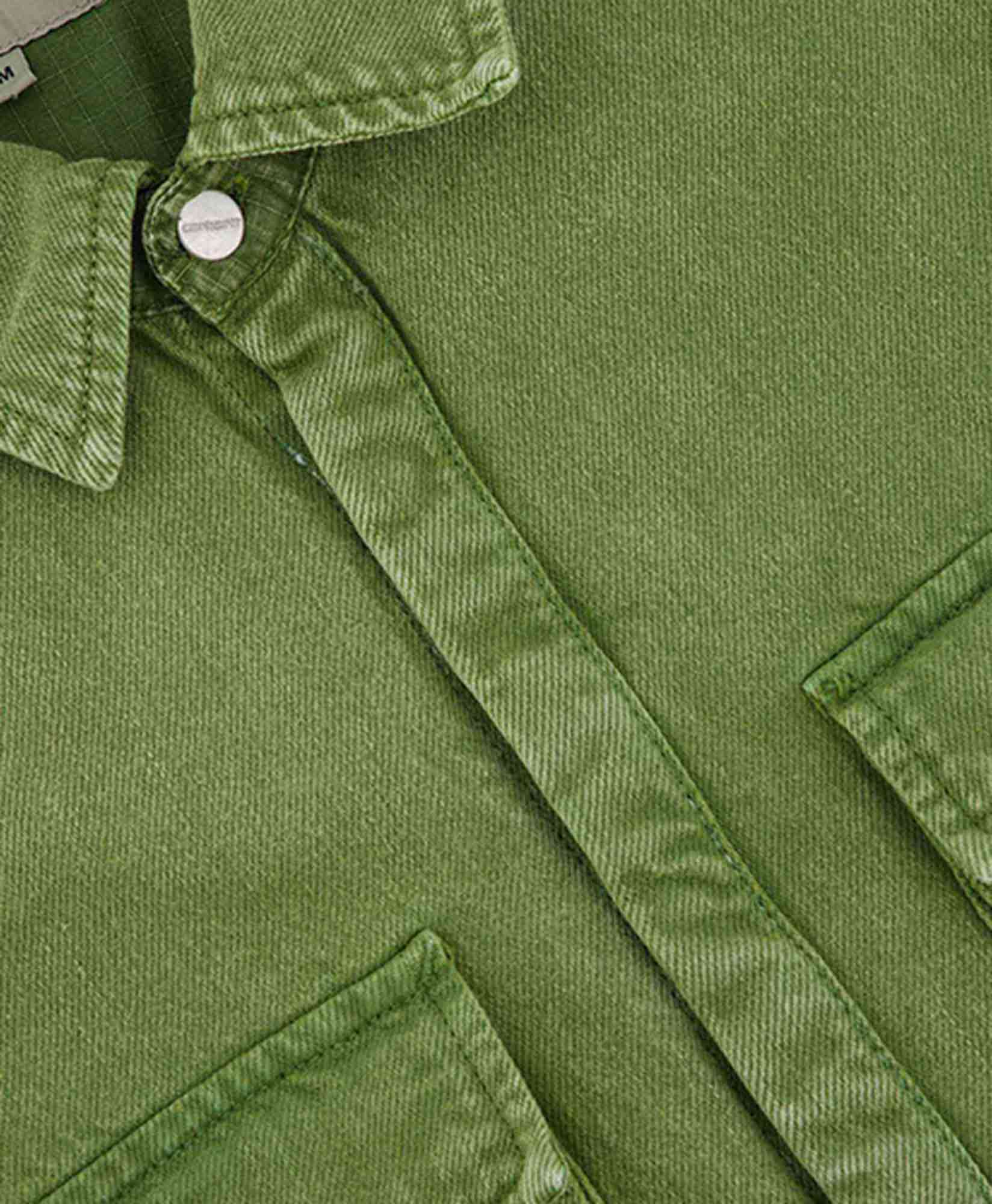 Carhartt Wip Jack Monterey Shirt licht groen