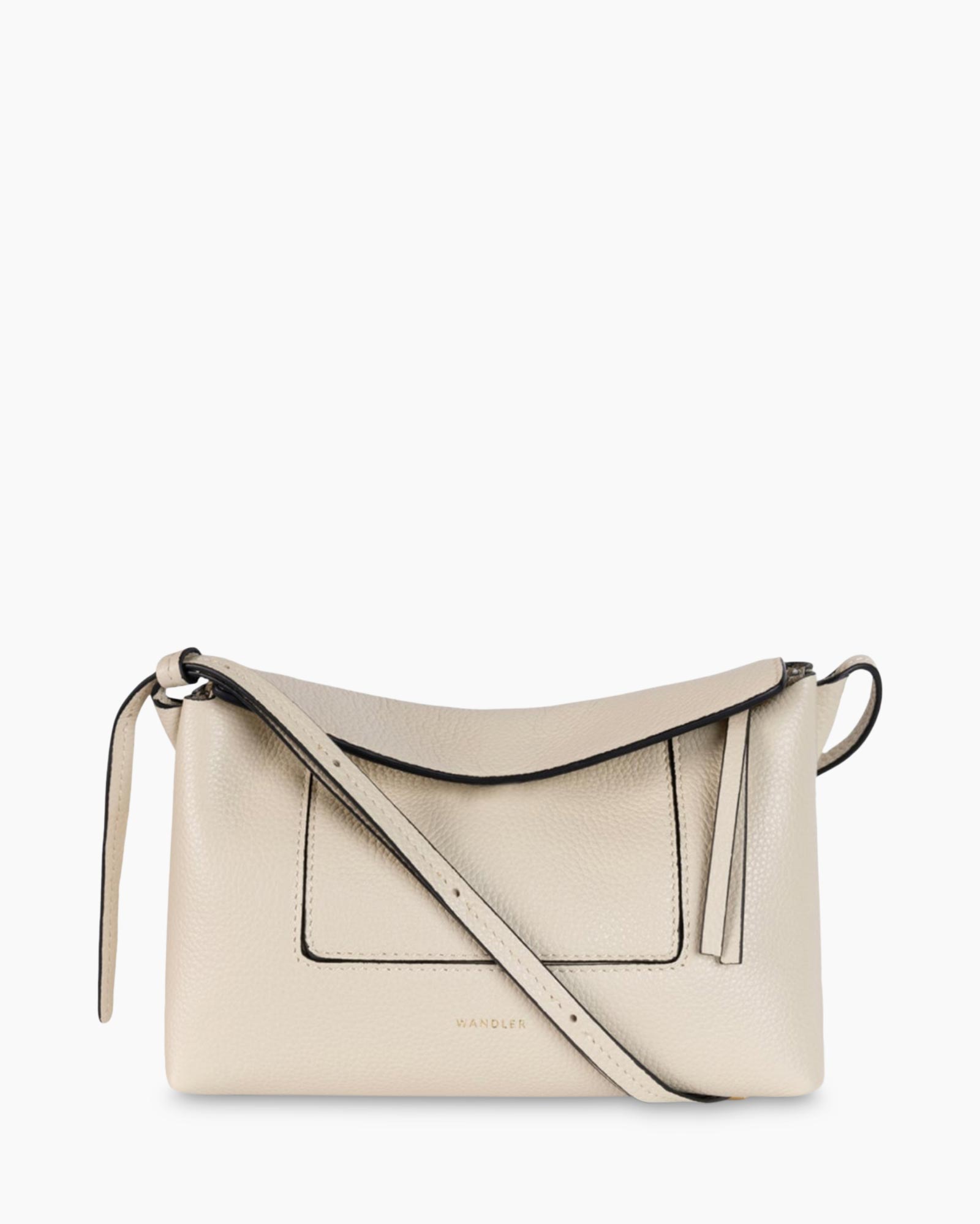 Crossbody Tas Penelope Slouch Mini Beige