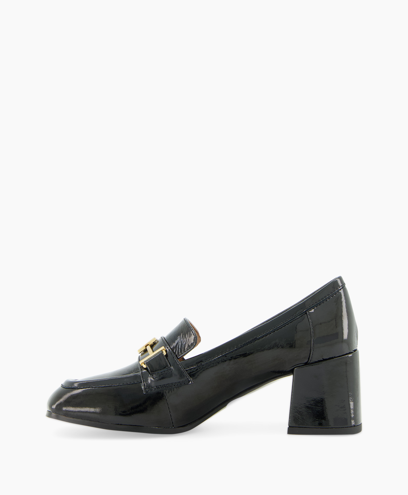 Pump Wrinkled Patent Zwart