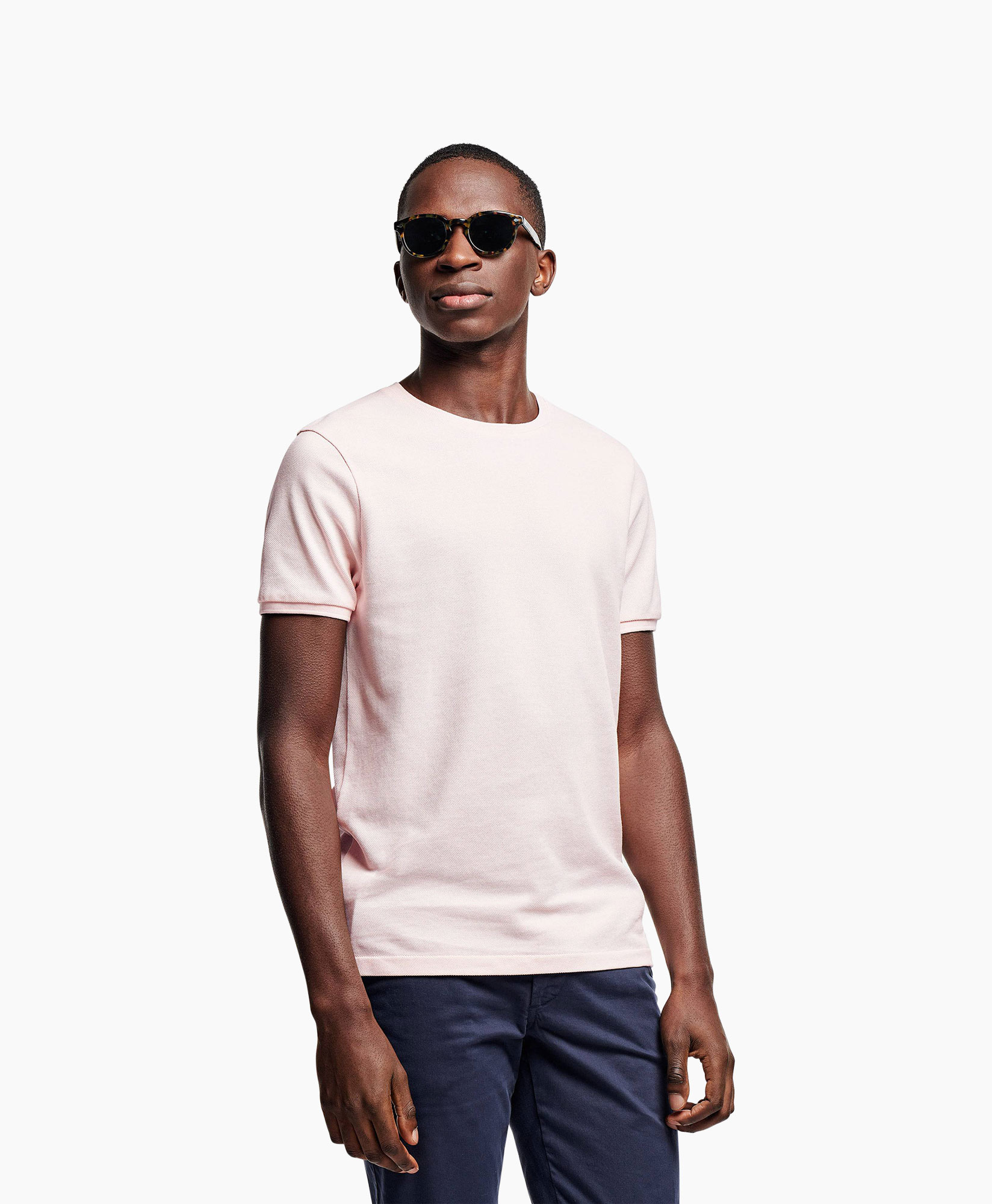 The Pique Tee Rose