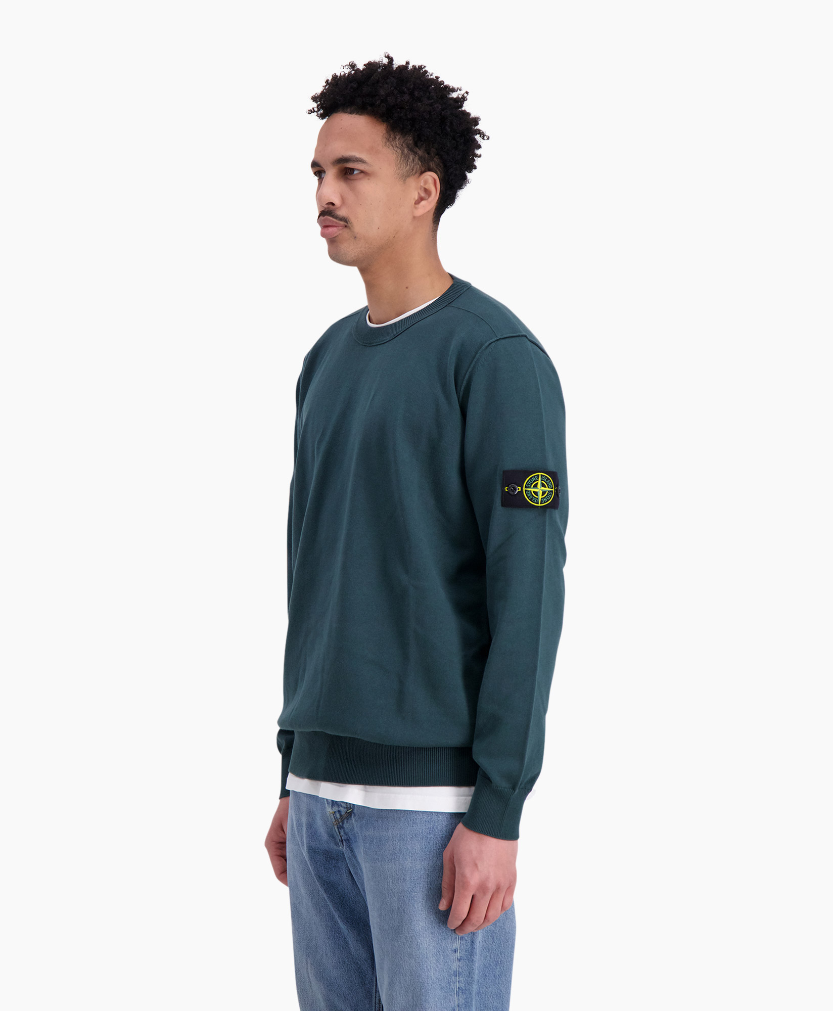 Stone Island Pullover 0b2.1 Groen