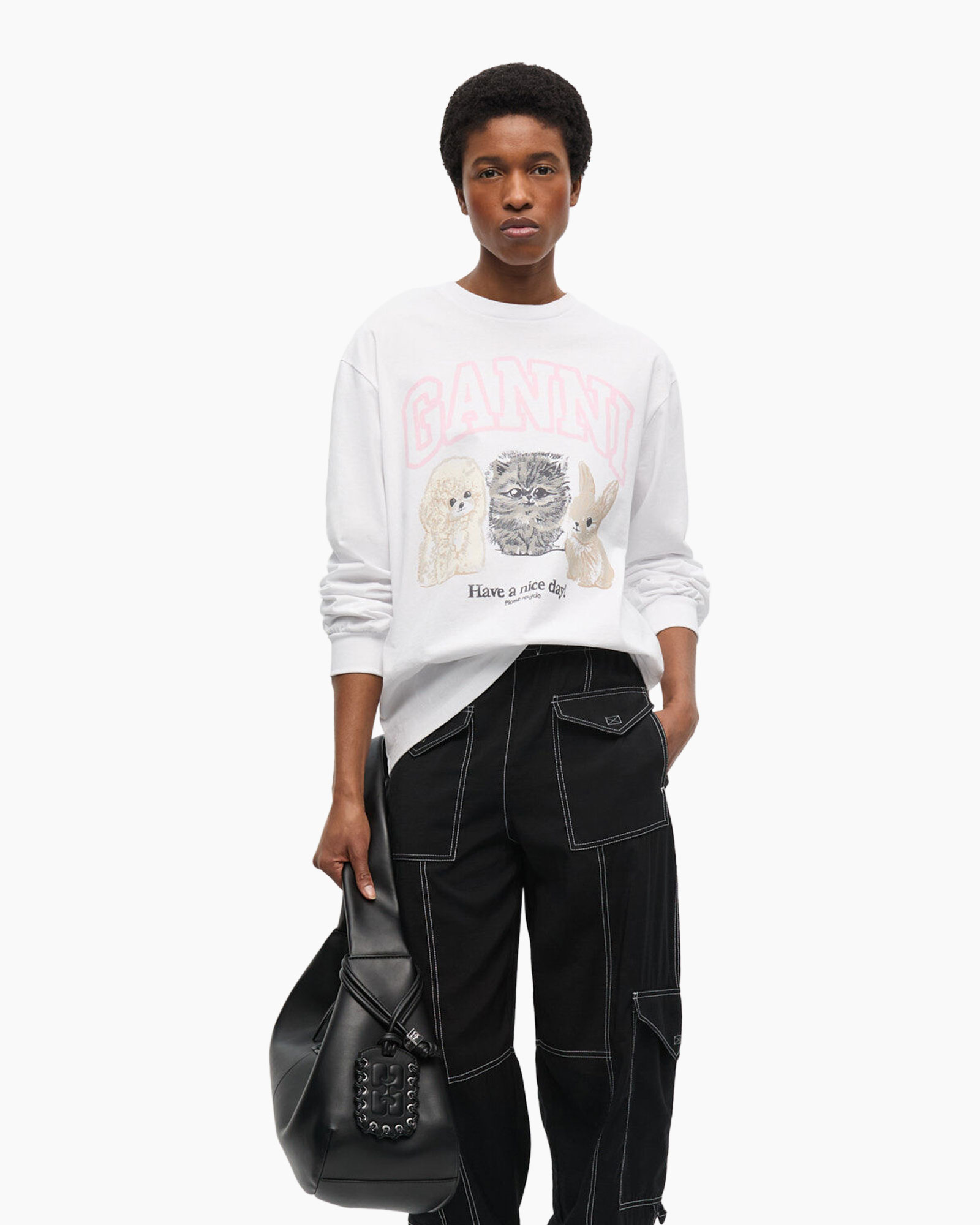 Longsleeve Re-cut Heavy Jersey Animals Wit