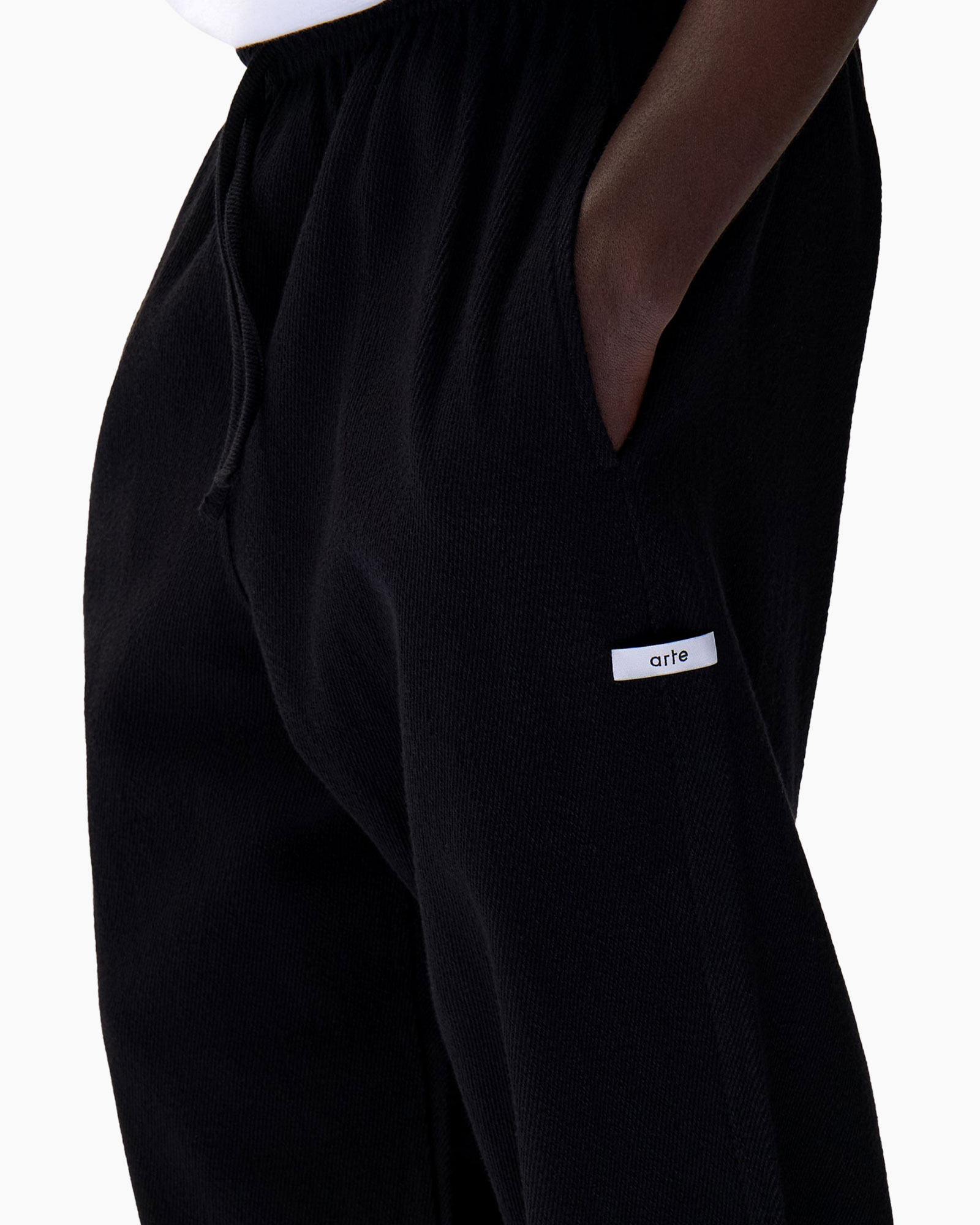 Pantalon Label Pants Zwart