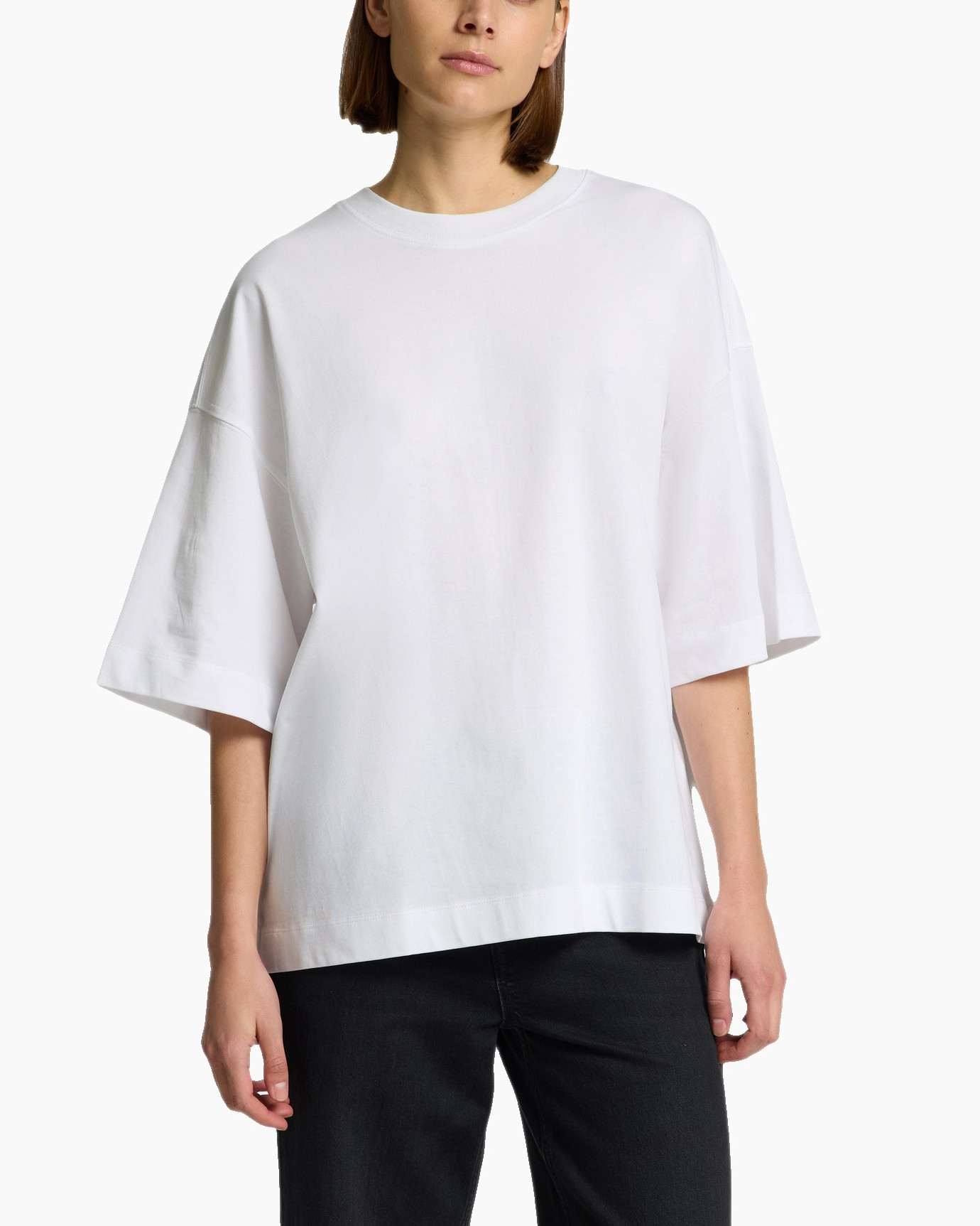 T-shirt Colwoman 2/4 Oversized Tee Wit